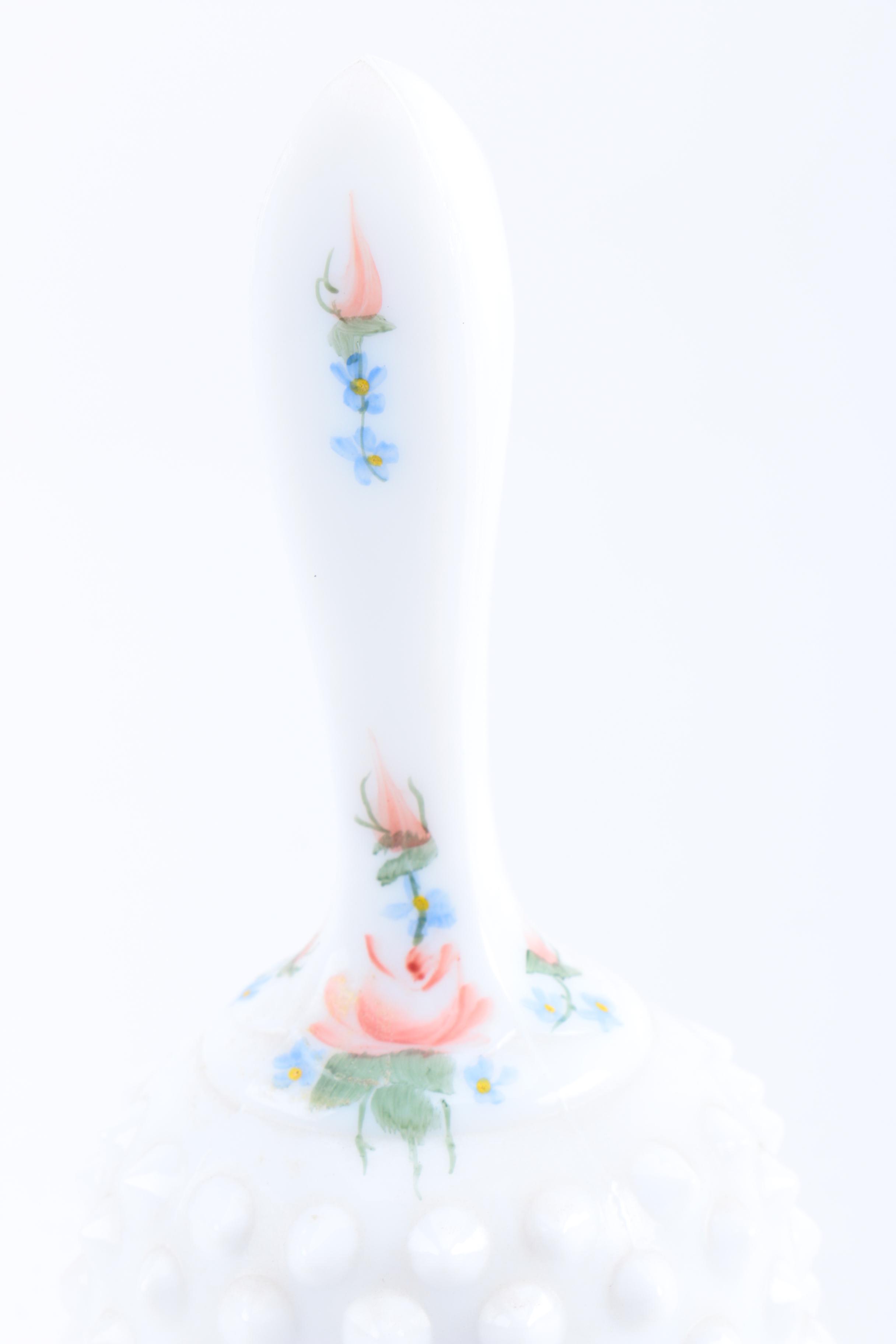 Vintage Signed Glass and Ceramic Hand Bells