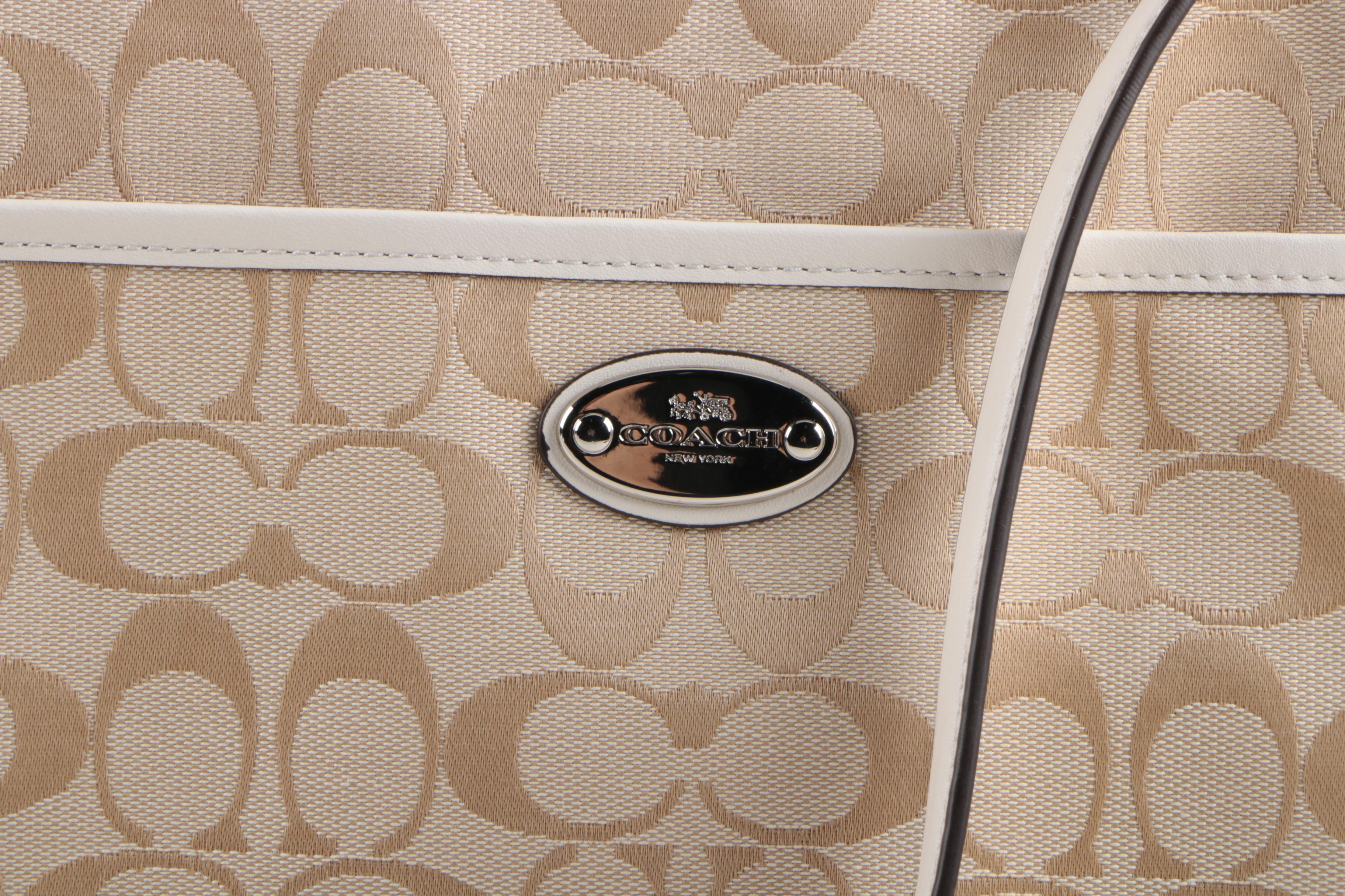 Coach Signature Canvas Crossbody Bag