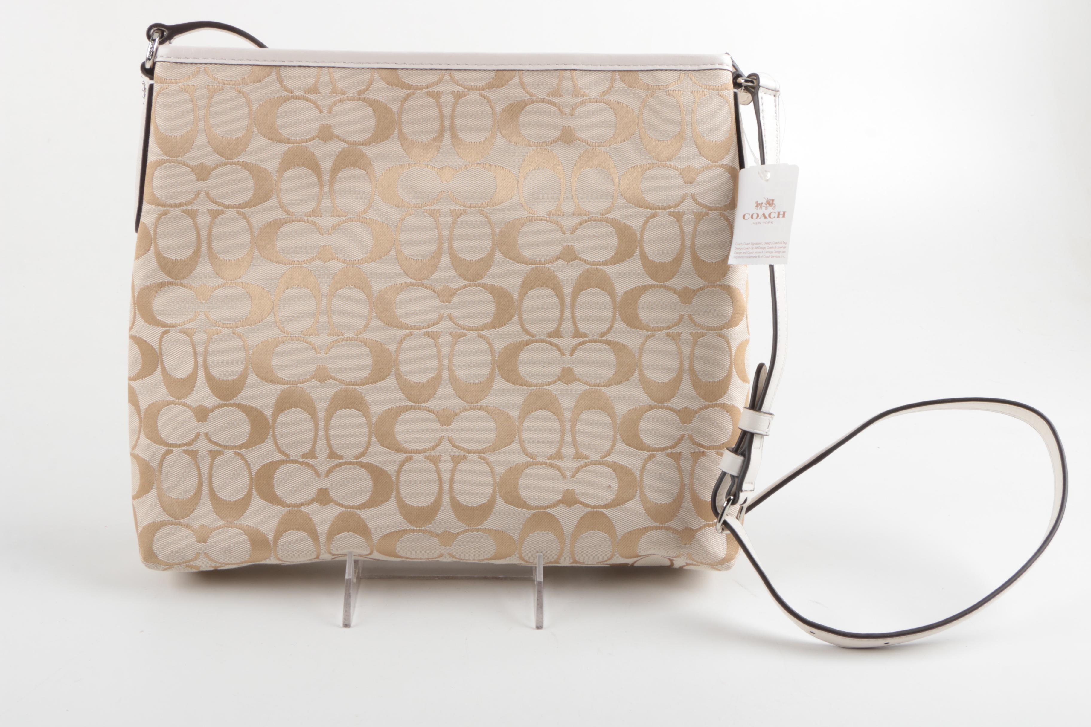 Coach Signature Canvas Crossbody Bag