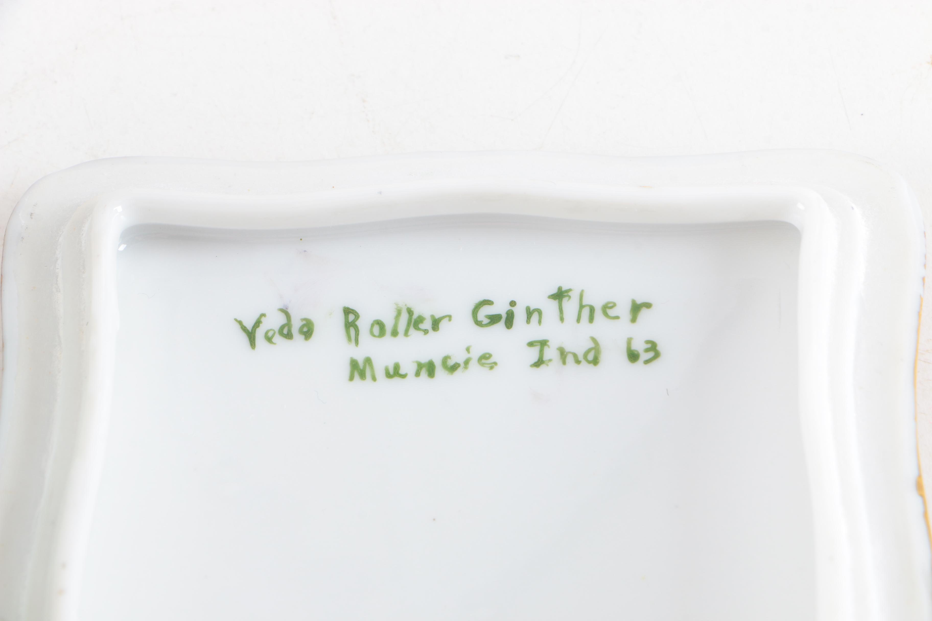 Vintage Porcelain Trinket Boxes