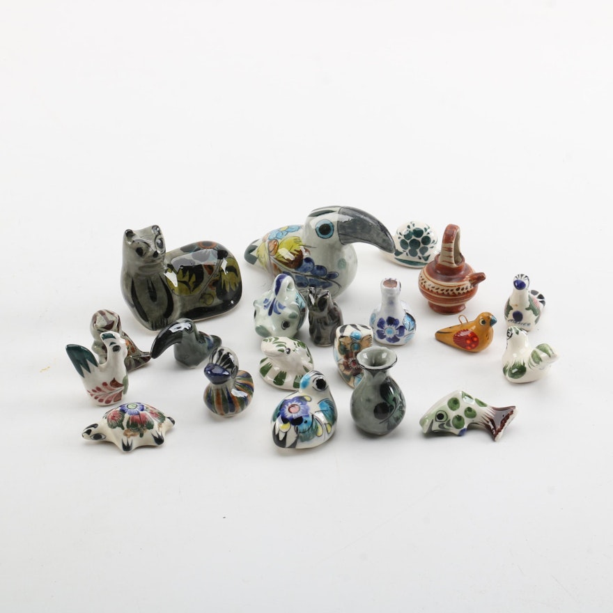 Miniature Ceramic Animals from Mexico