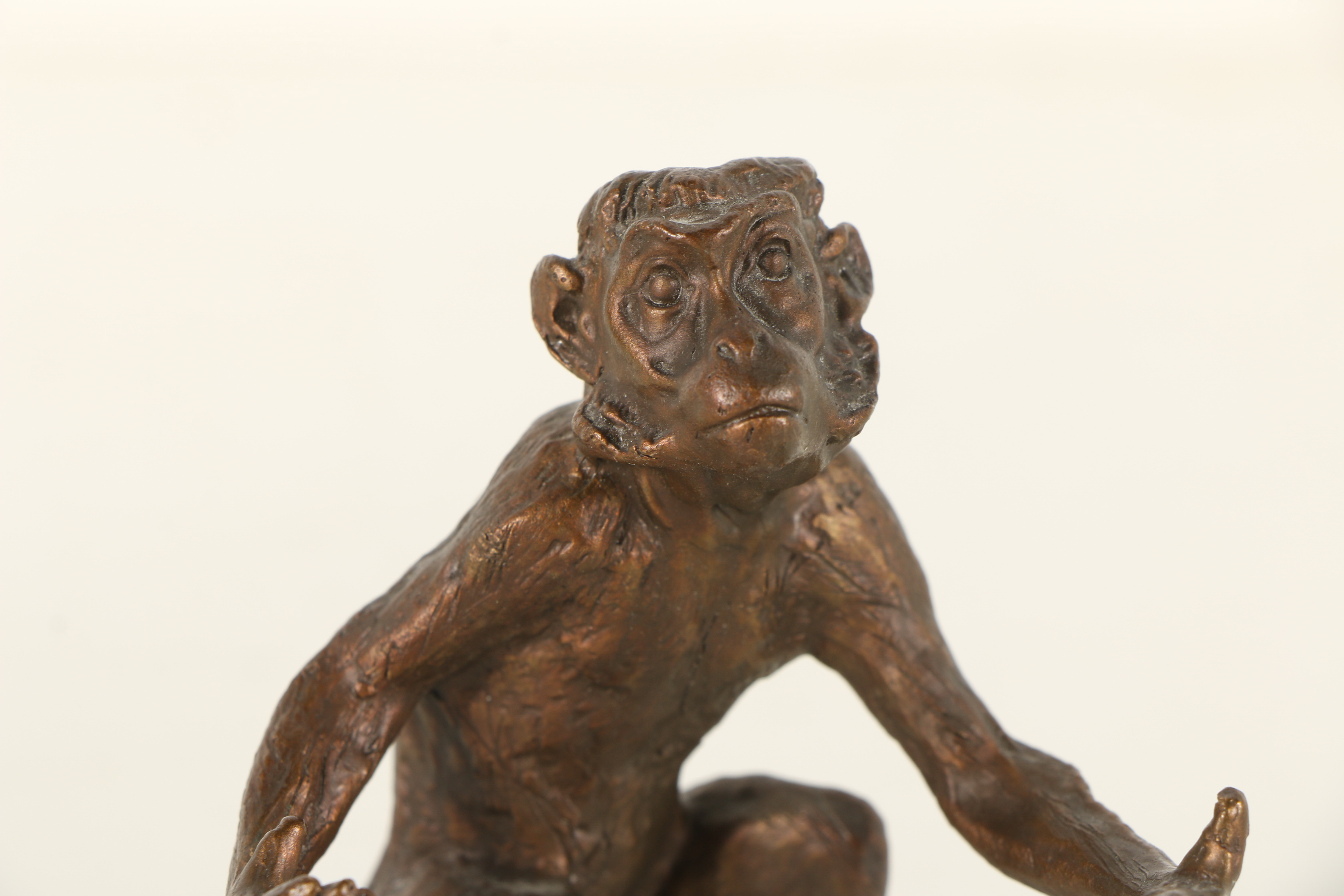 Geschute and Christlieb Brass Monkey Sculptures