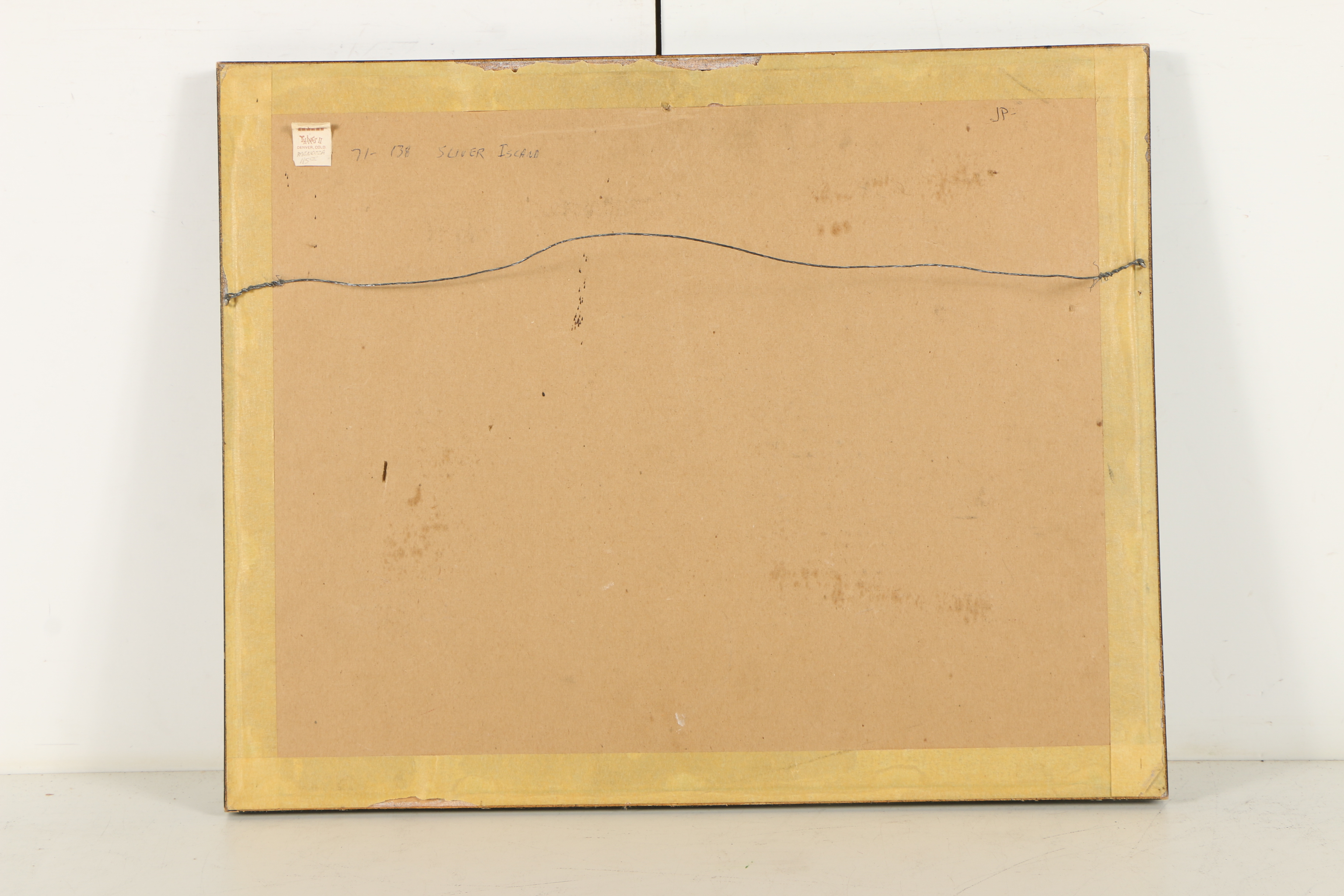 John L. Mendoza Watercolor Painting "Sliver Island"