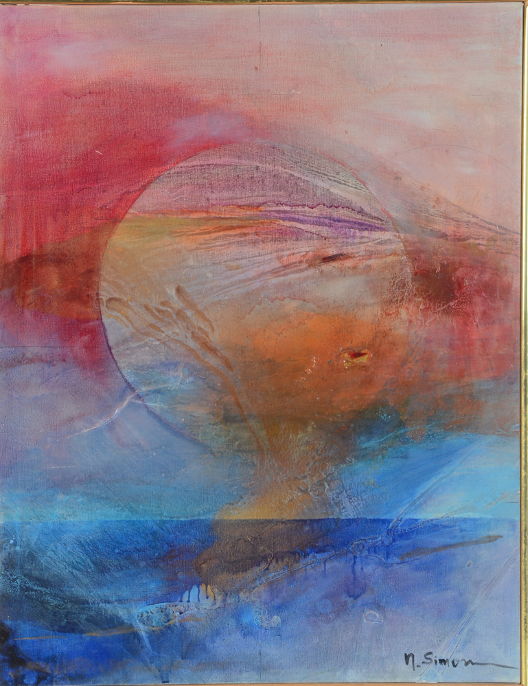 Netty Simon Oil Painting "August Moon"