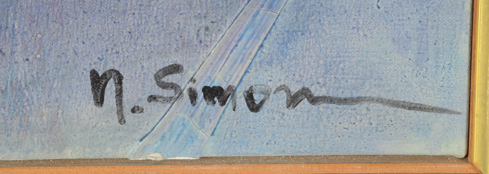 Netty Simon Oil Painting "August Moon"