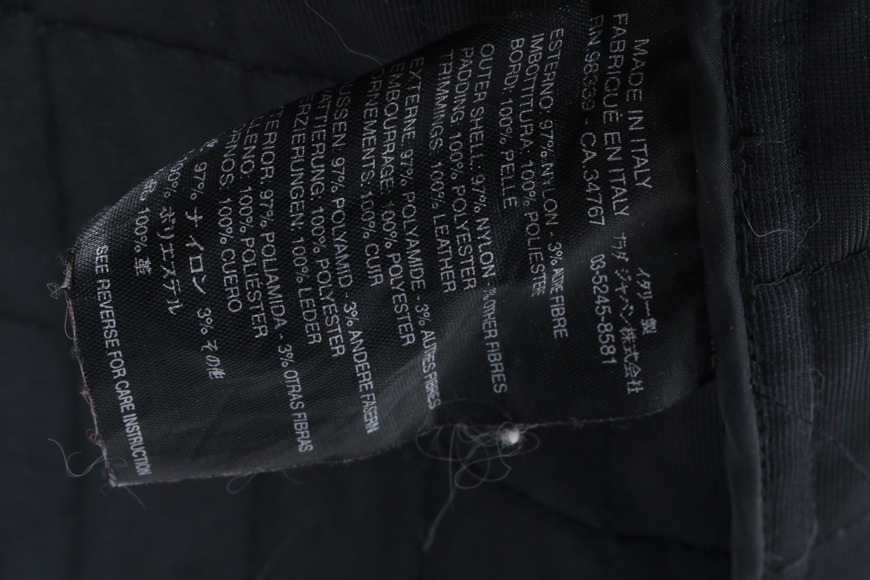 Men's Prada  Quilted Jacket