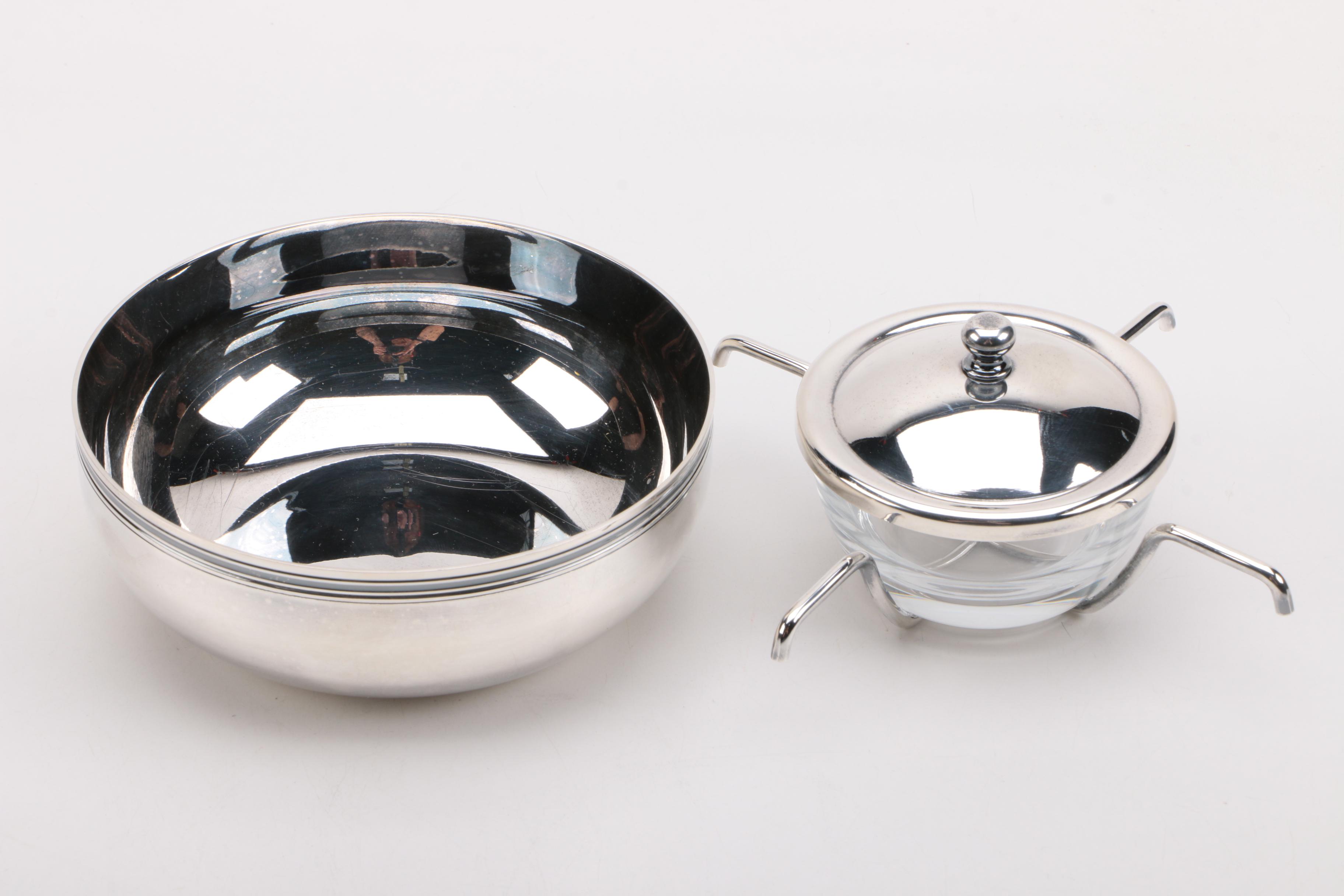 Christofle Silver Plate Caviar Server