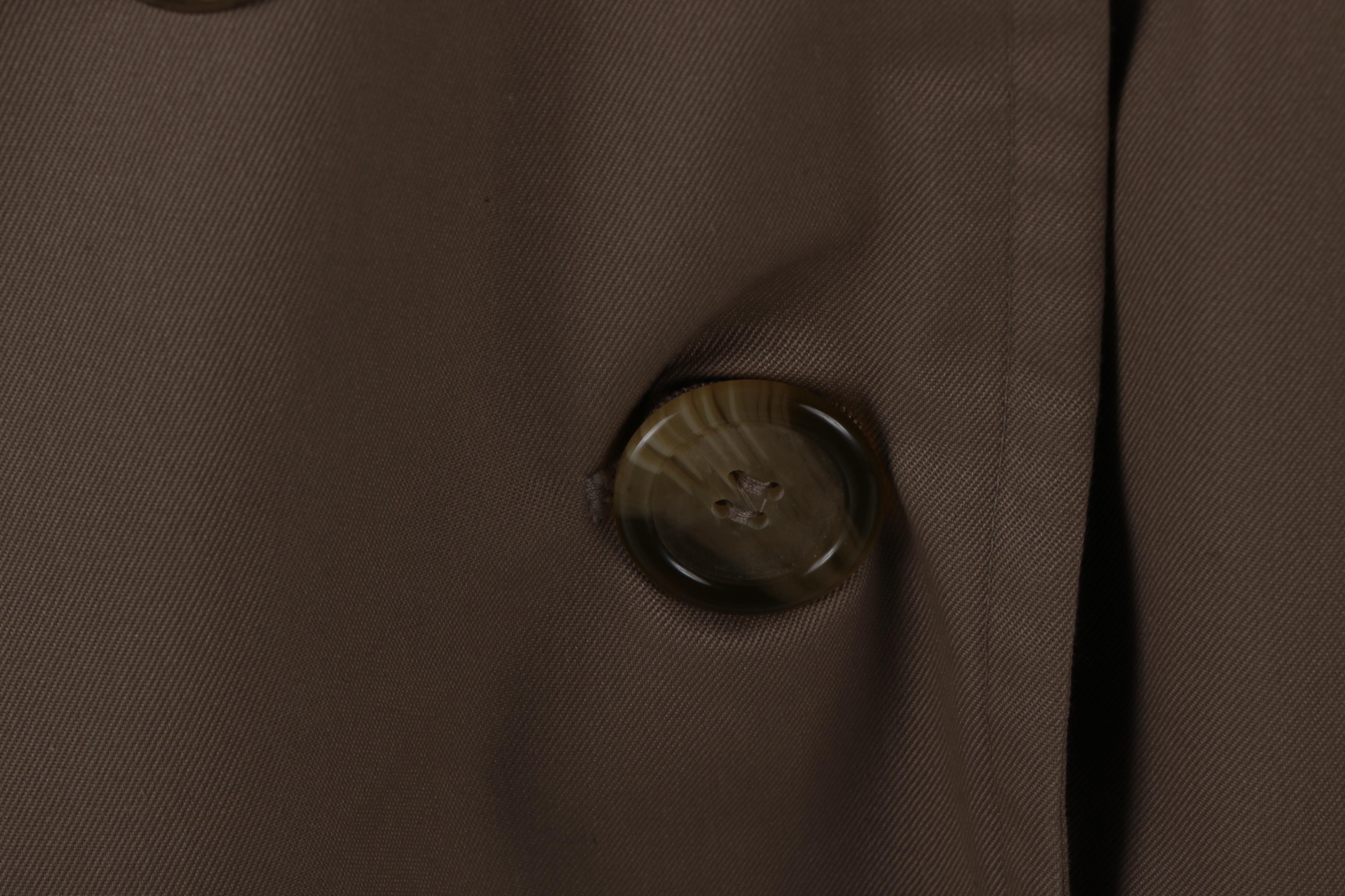 Men's Burberrys of London Double-Breasted Trench Coat