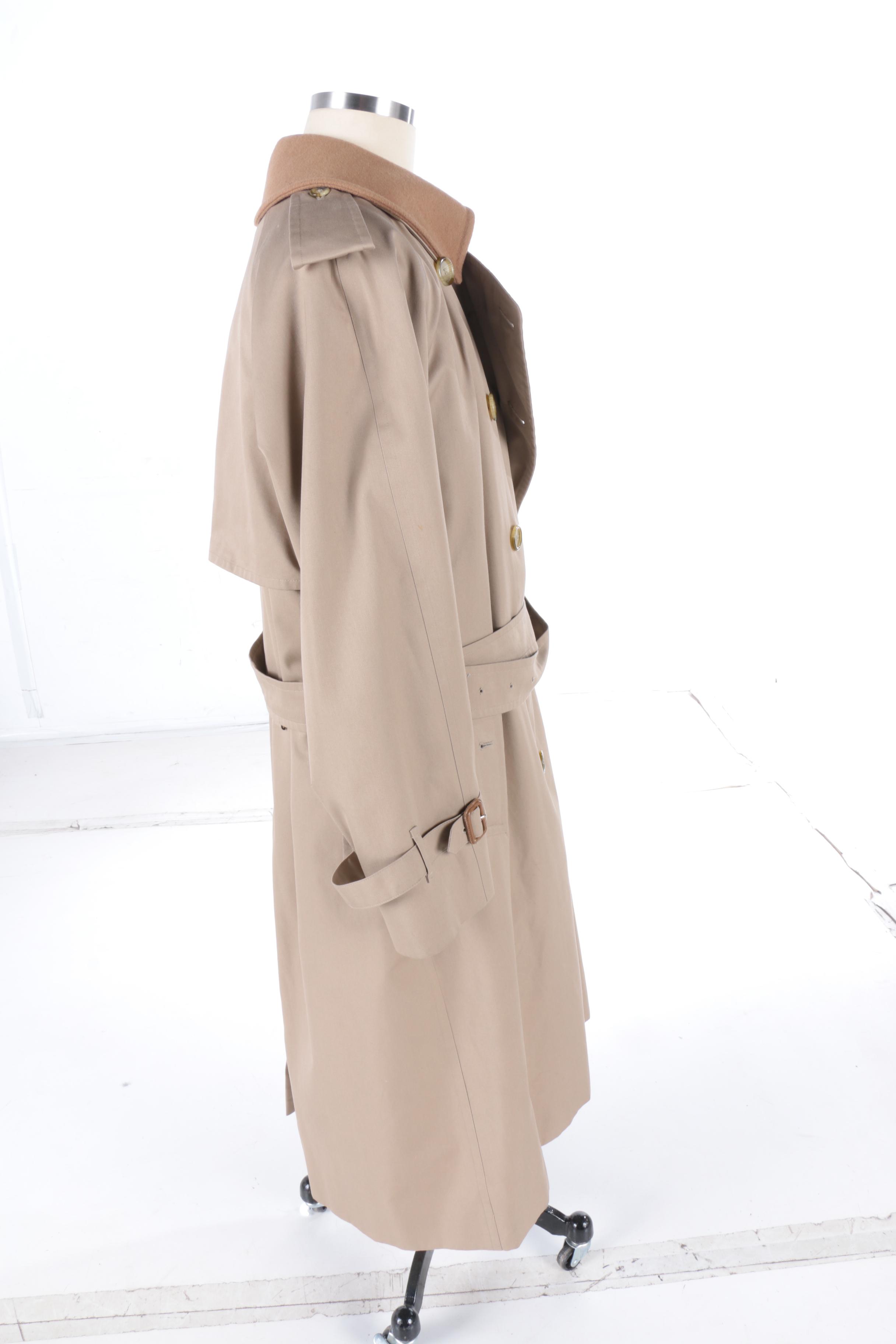 Men's Burberrys of London Double-Breasted Trench Coat