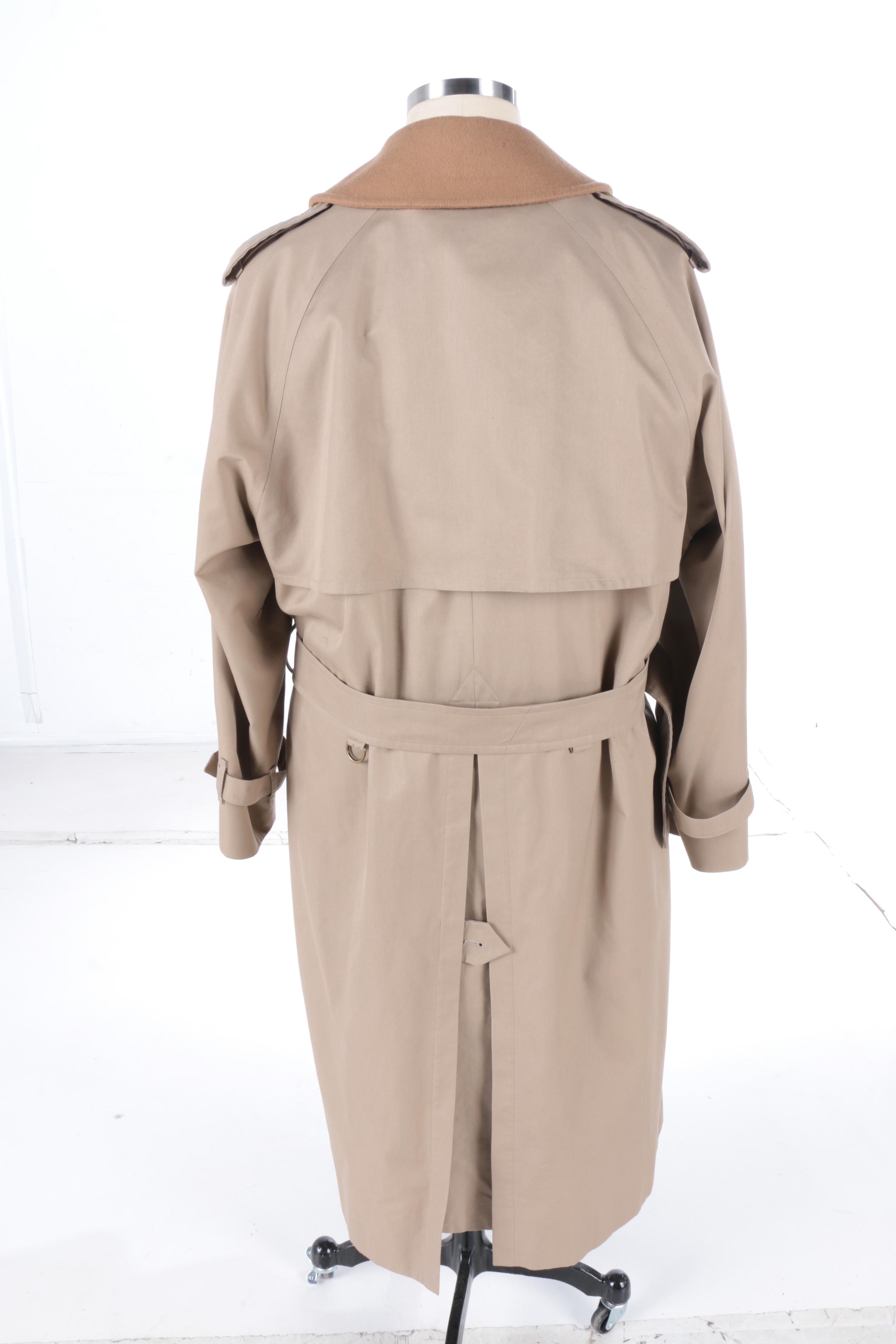 Men's Burberrys of London Double-Breasted Trench Coat