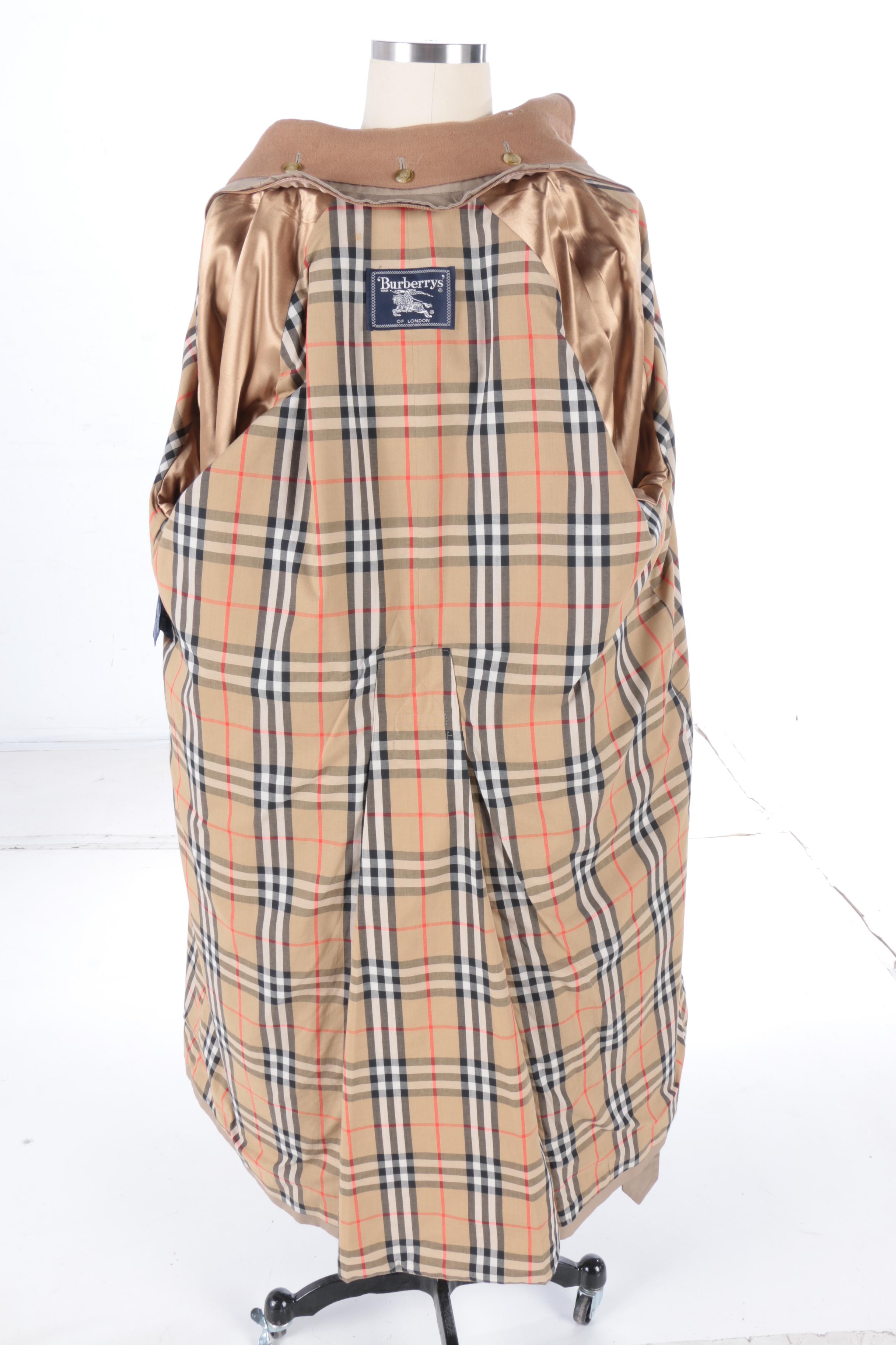 Men's Burberrys of London Double-Breasted Trench Coat