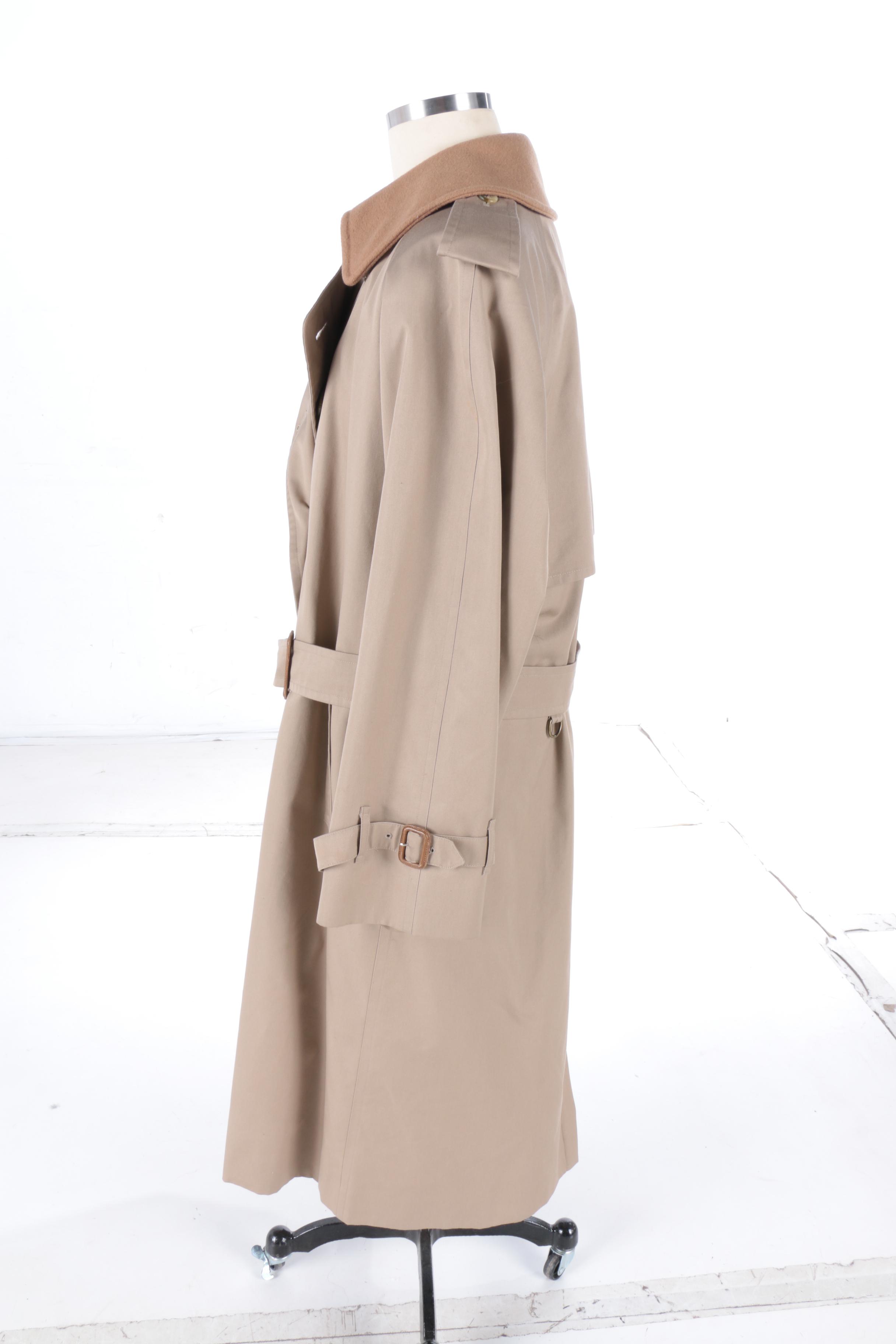 Men's Burberrys of London Double-Breasted Trench Coat