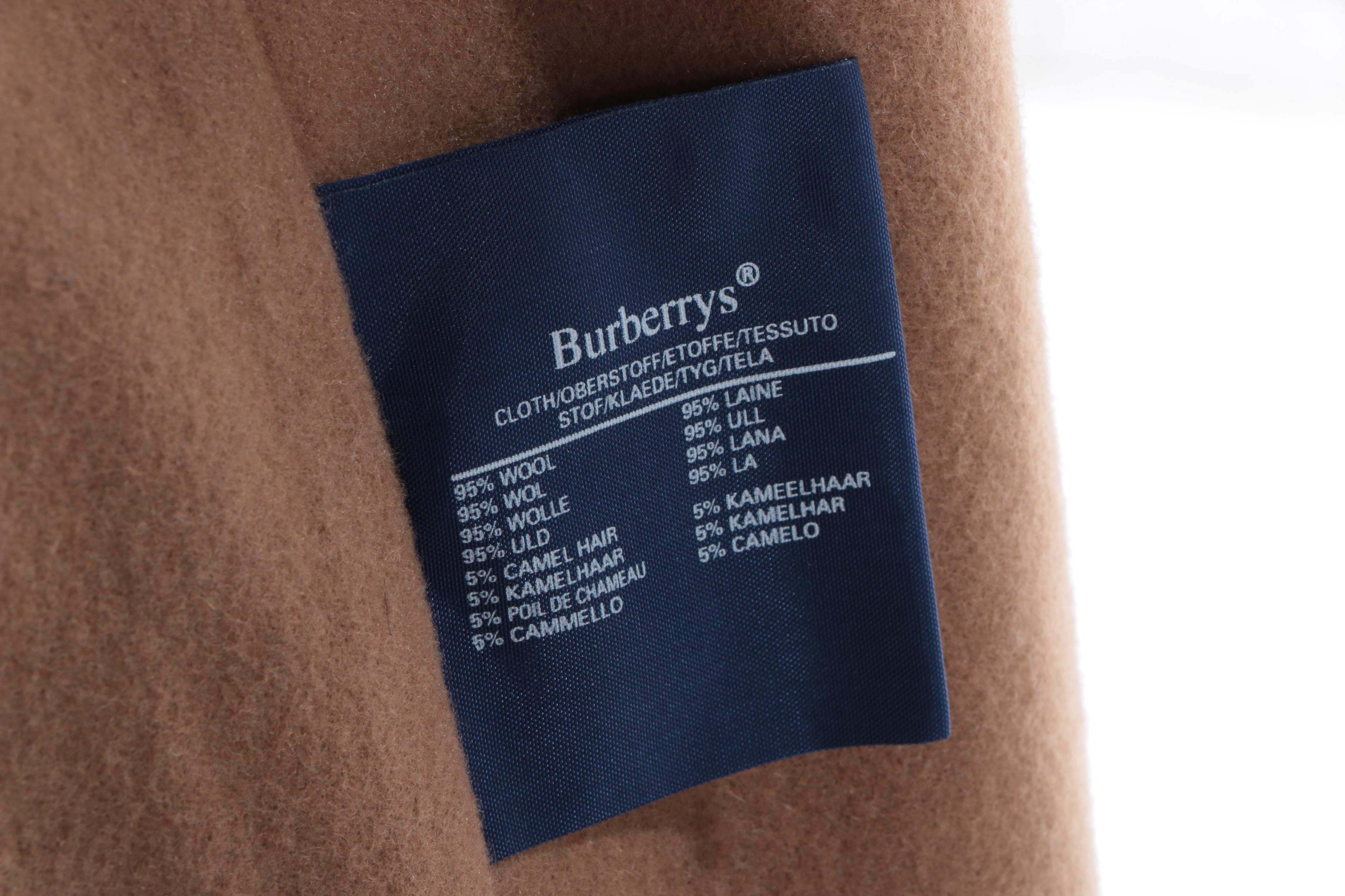 Men's Burberrys of London Double-Breasted Trench Coat