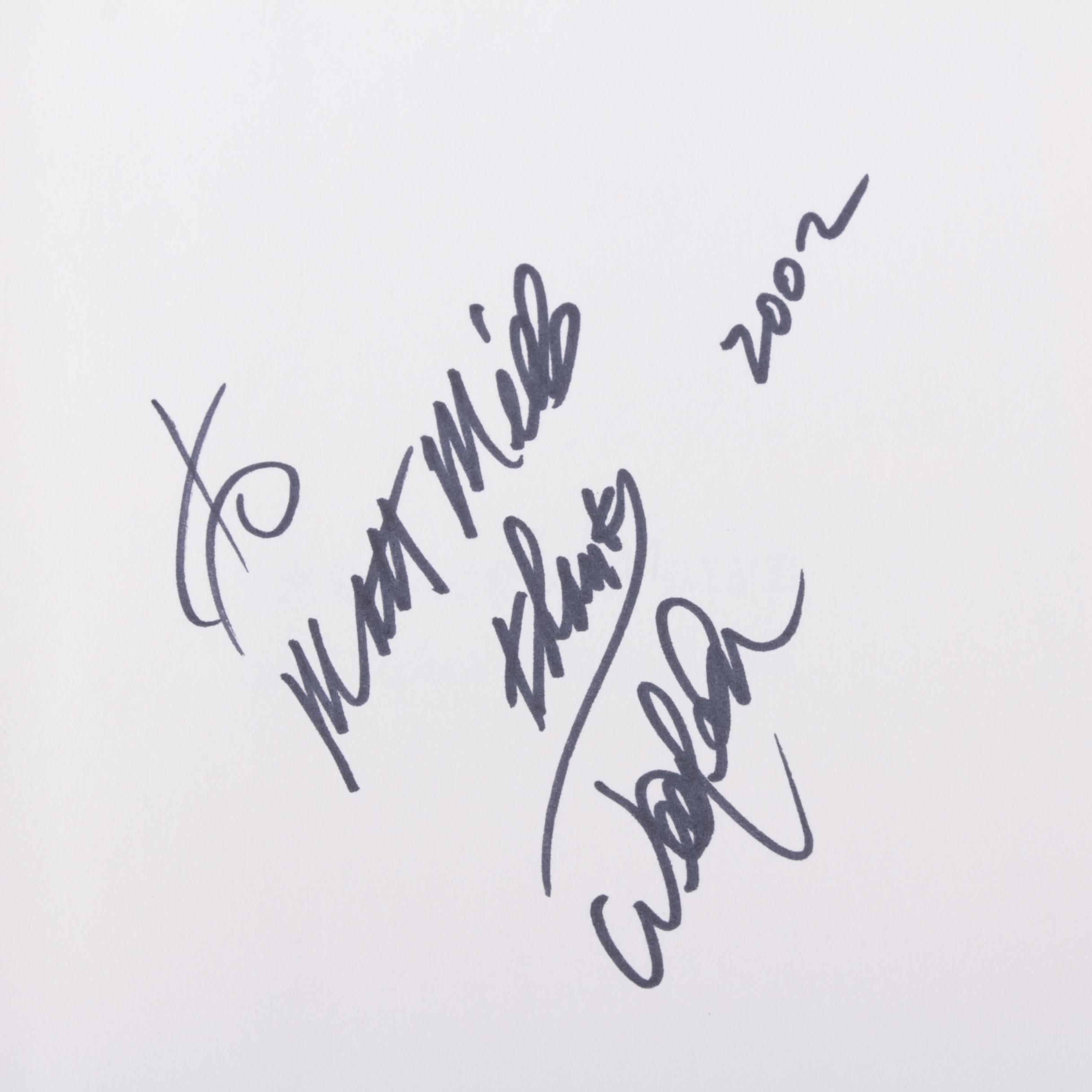 Signed "The Facts of Life and Other Dirty Jokes" by Willie Nelson