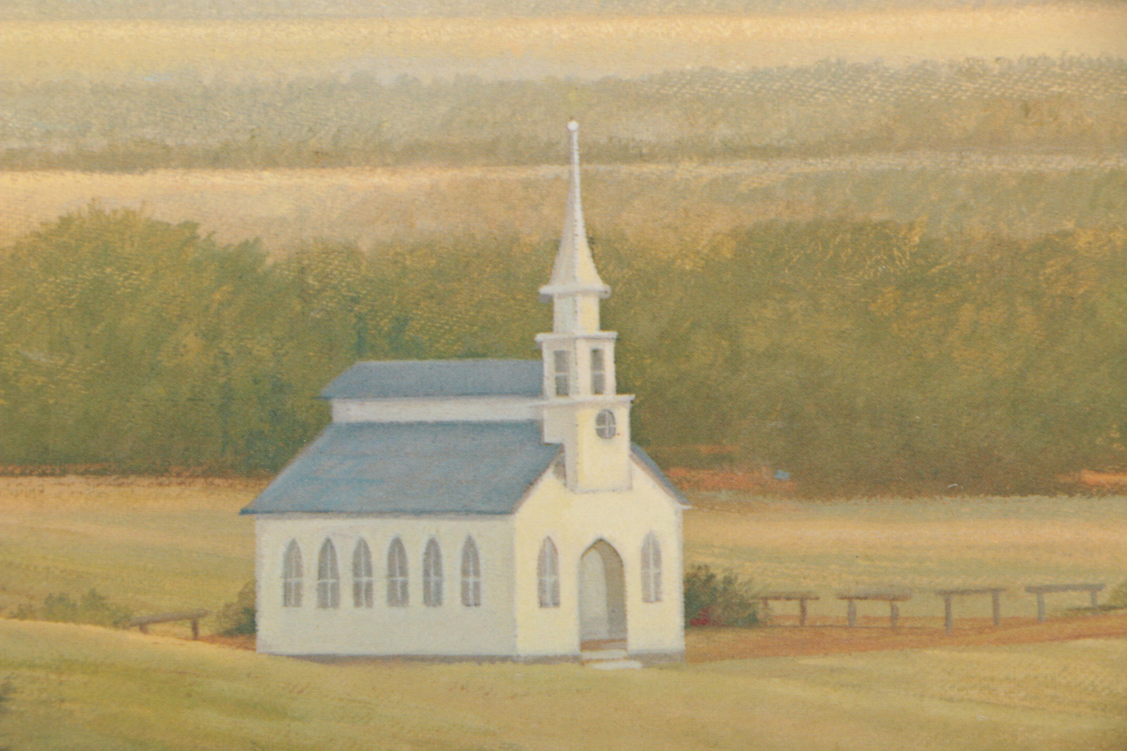 Judith Zimmers Blinn Limited Edition Offset Lithograph "A Sunday Drive"