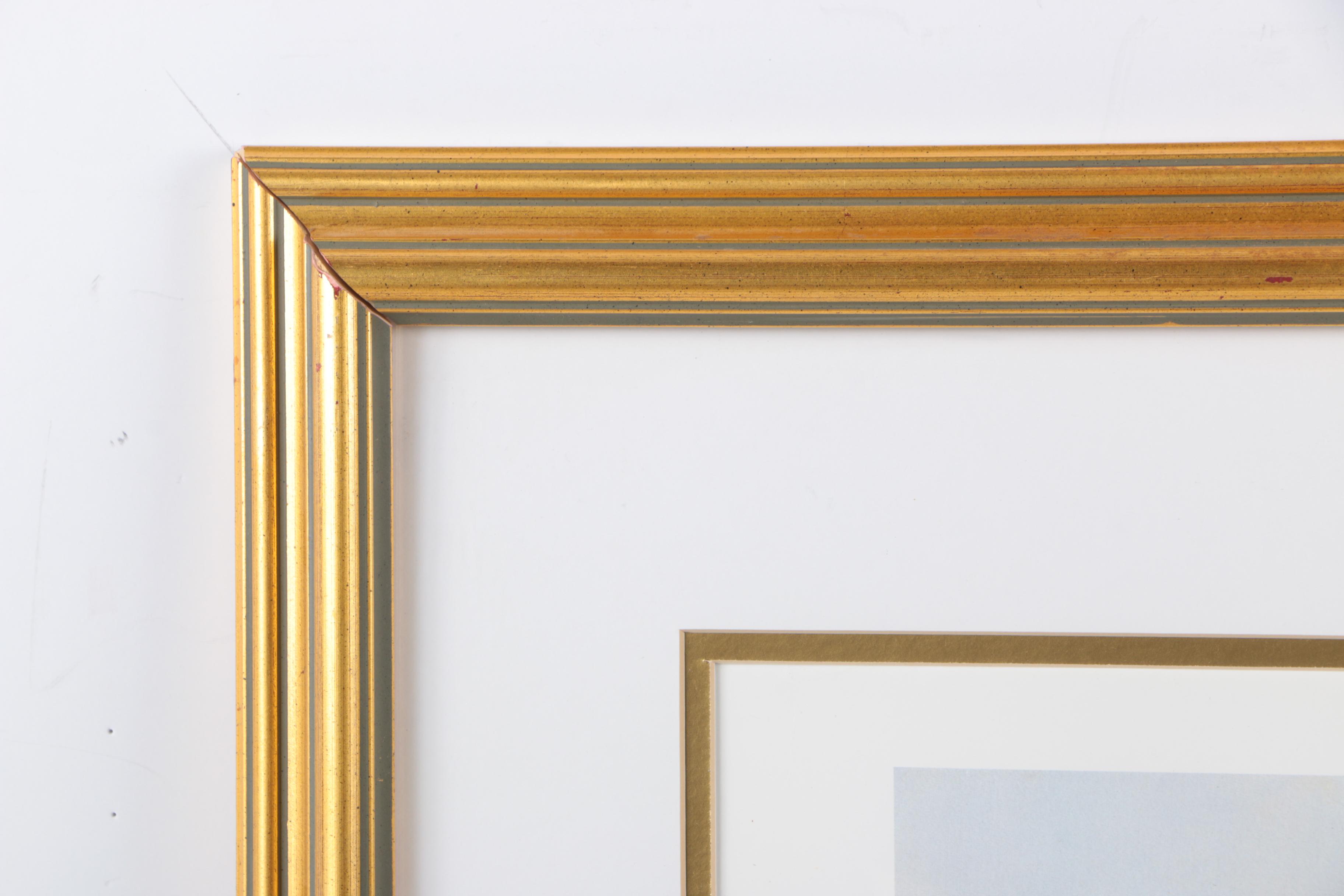 Judith Zimmers Blinn Limited Edition Offset Lithograph "A Sunday Drive"