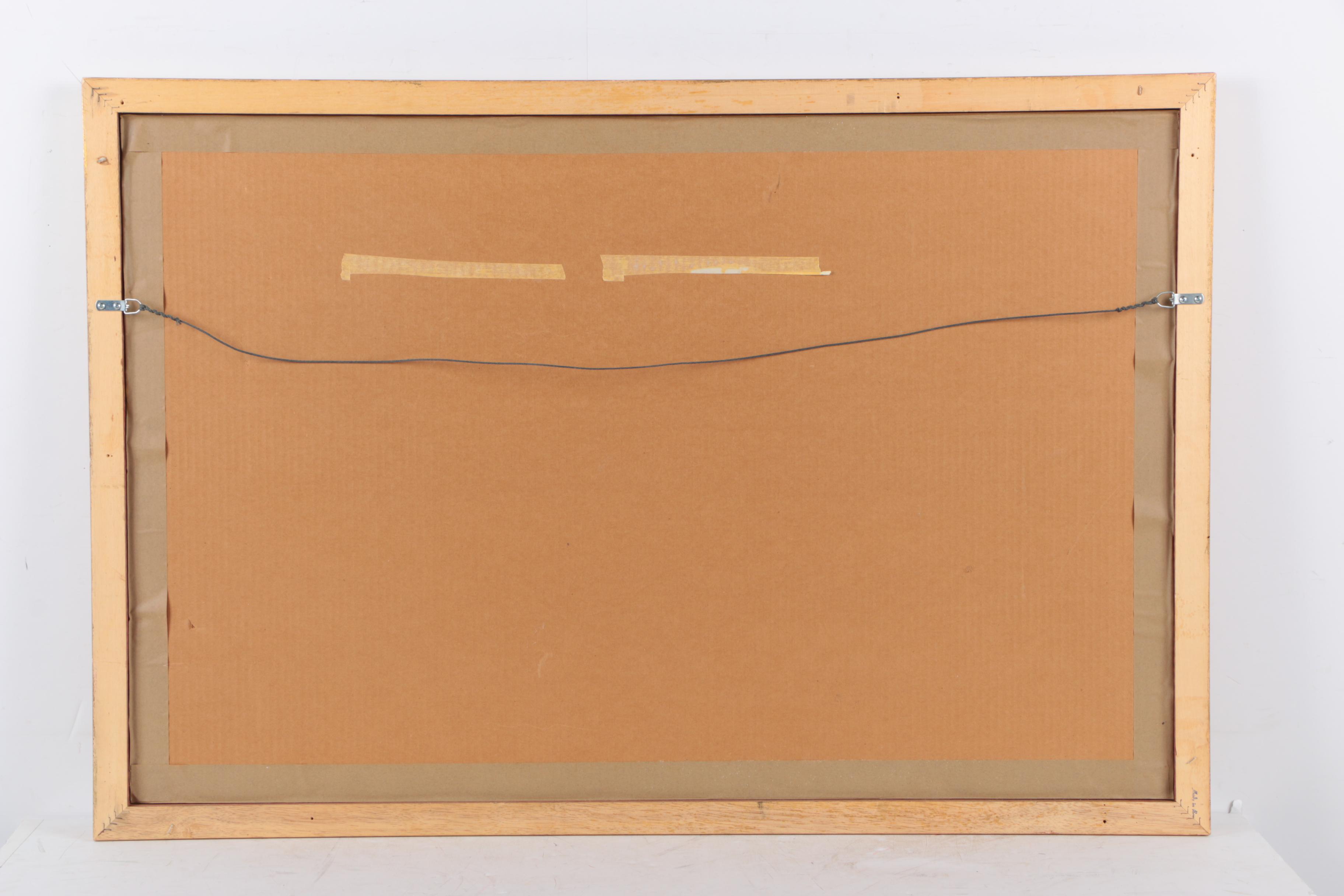 Judith Zimmers Blinn Limited Edition Offset Lithograph "A Sunday Drive"