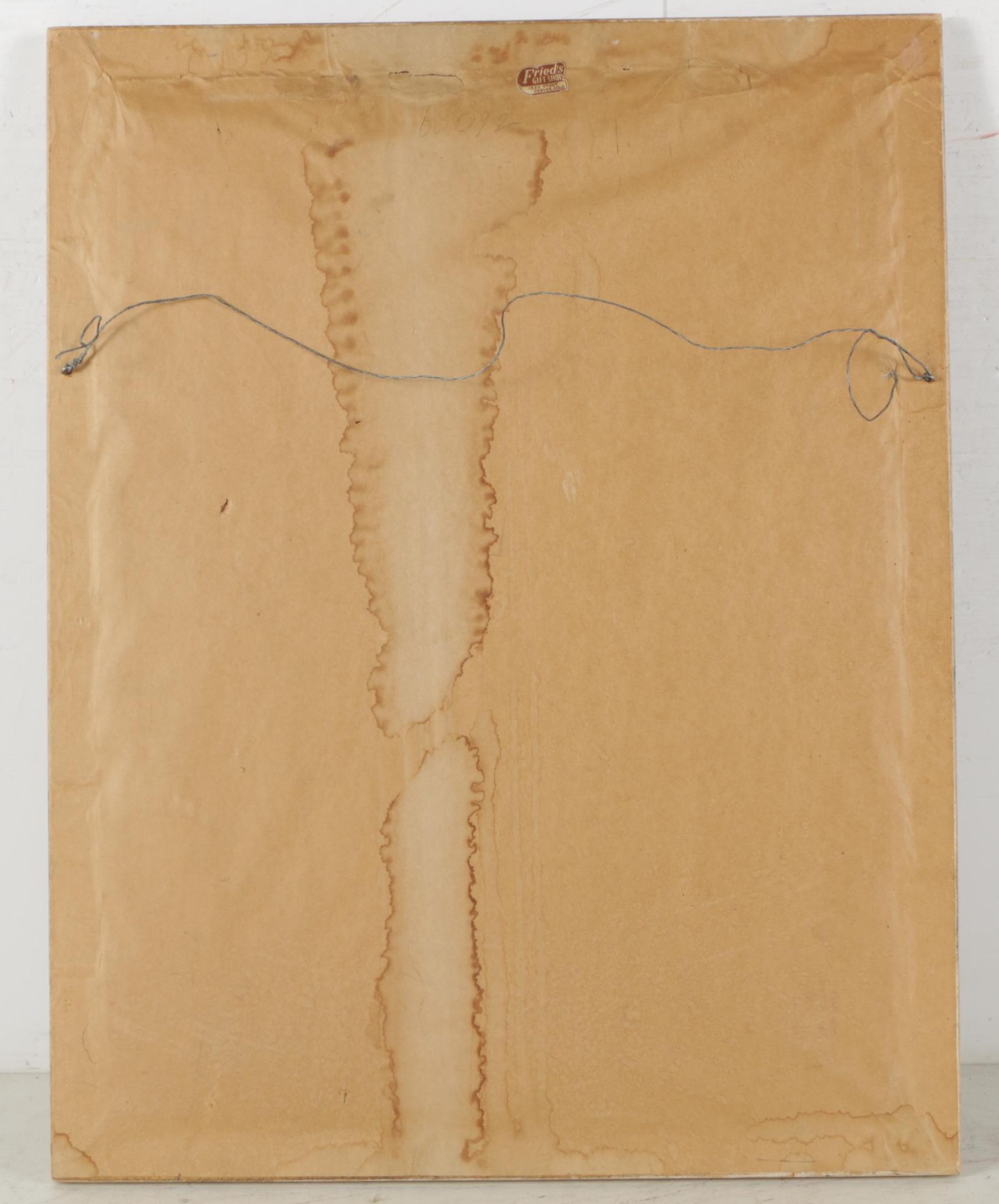 Vawter Gouache Painting of Stylized Woman