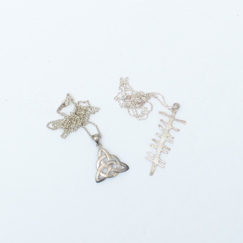 Sterling Irish Pendant Necklaces