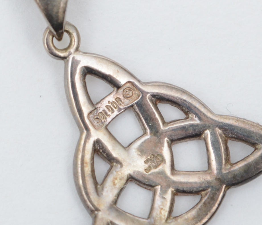 Sterling Irish Pendant Necklaces