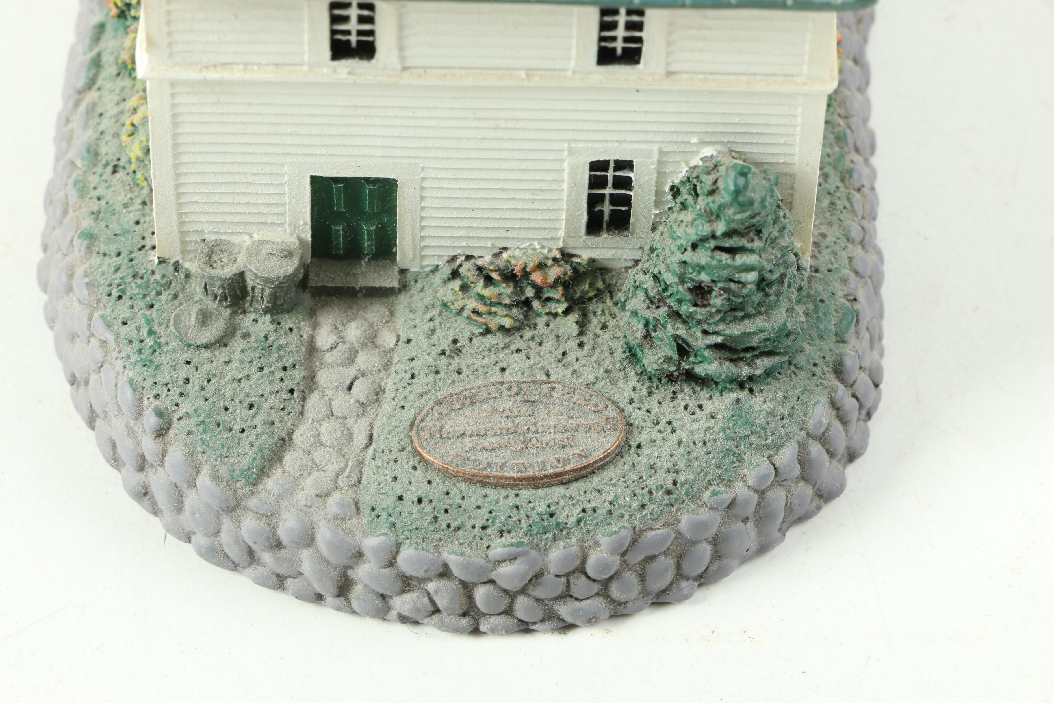 Limited Edition Rhodes Studios Norman Rockwell Village Figurines