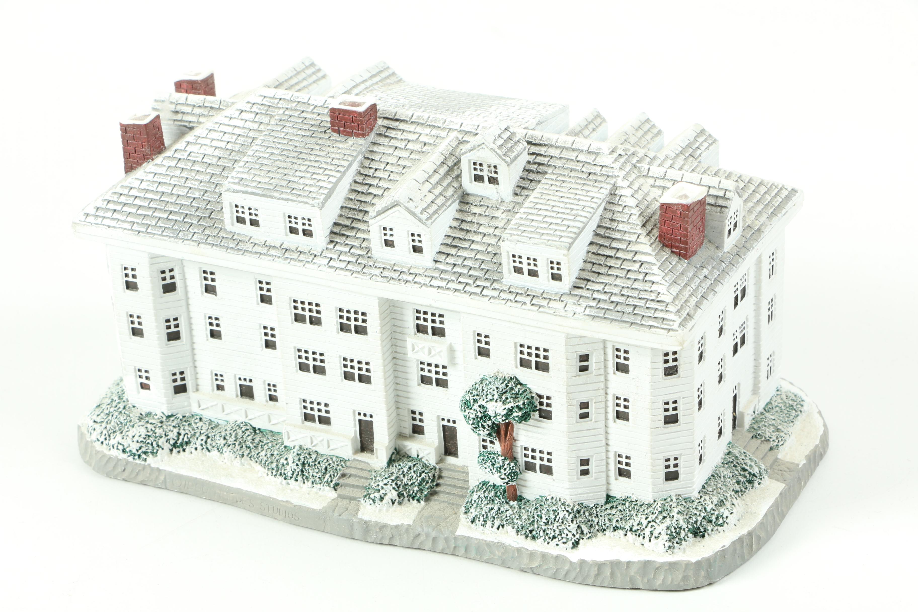 Limited Edition Rhodes Studios Norman Rockwell Village Figurines