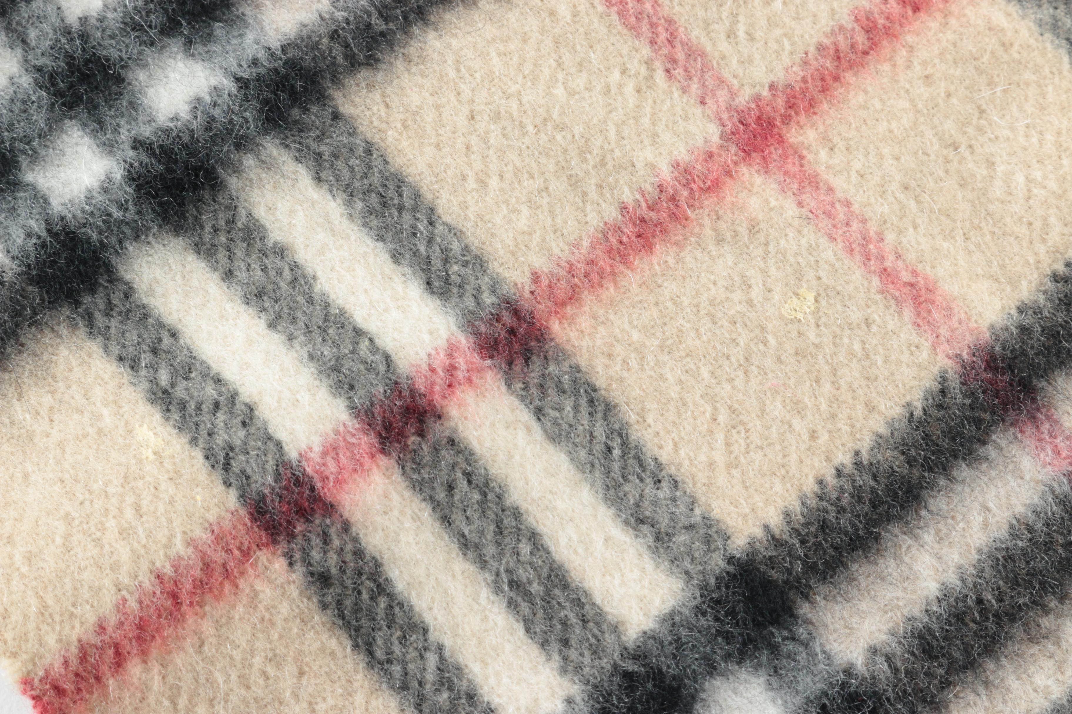 Burberry Nova Check Cashmere Scarf