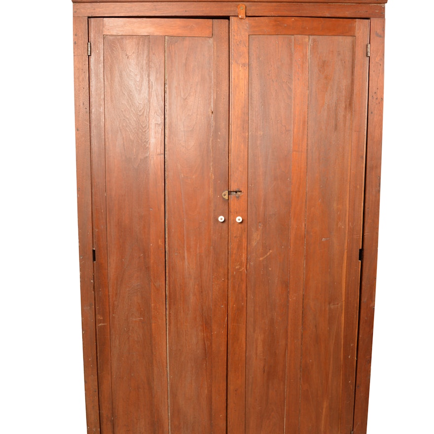 Antique Walnut Cupboard