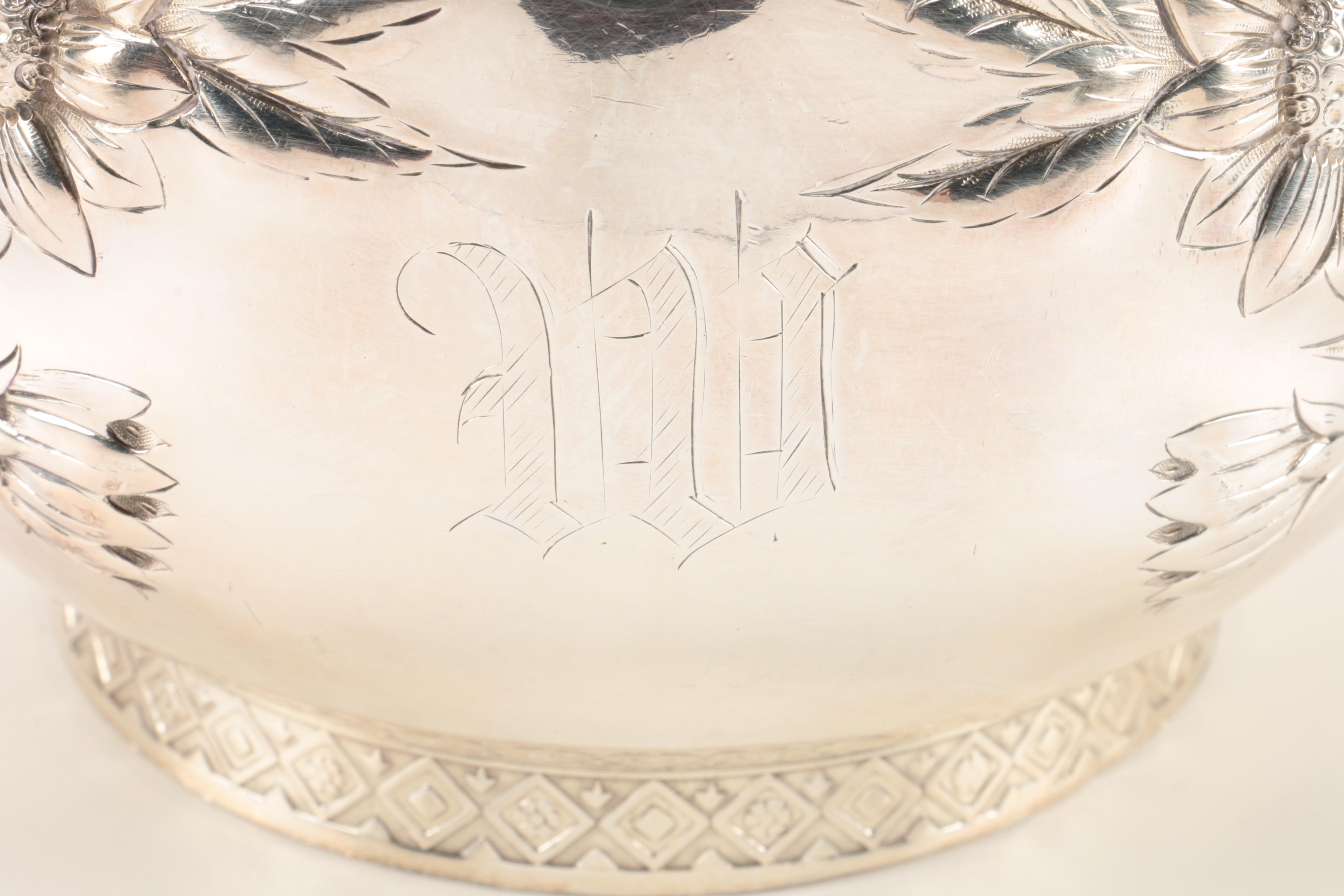 Middletown Plate Co. White Metal Teapot