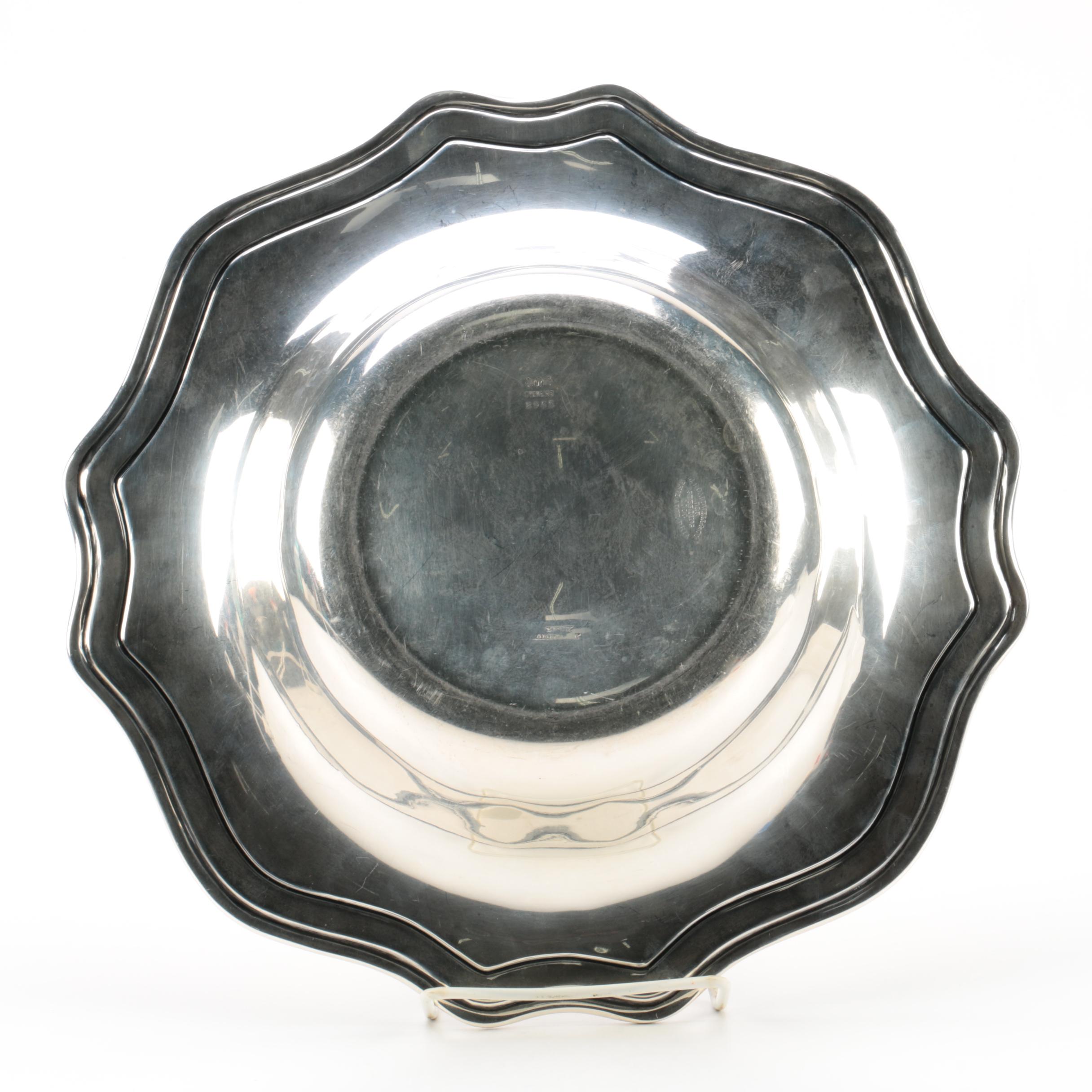 Frank M. Whiting & Co. Sterling Silver Monogrammed Bowl