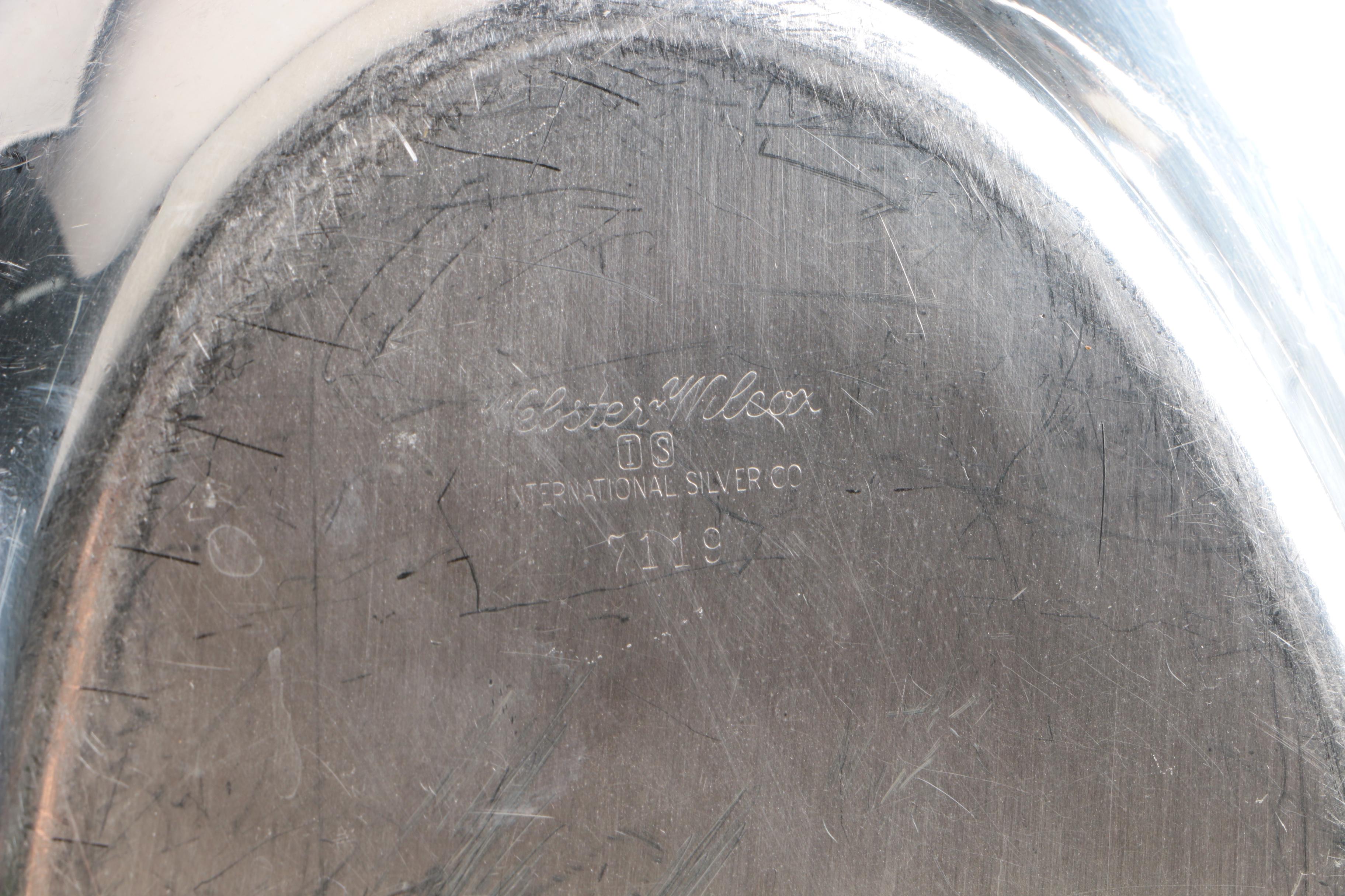 Webster Wilcox Silver Plate Oval Trays and Oval Oneida Silver Plate Dish