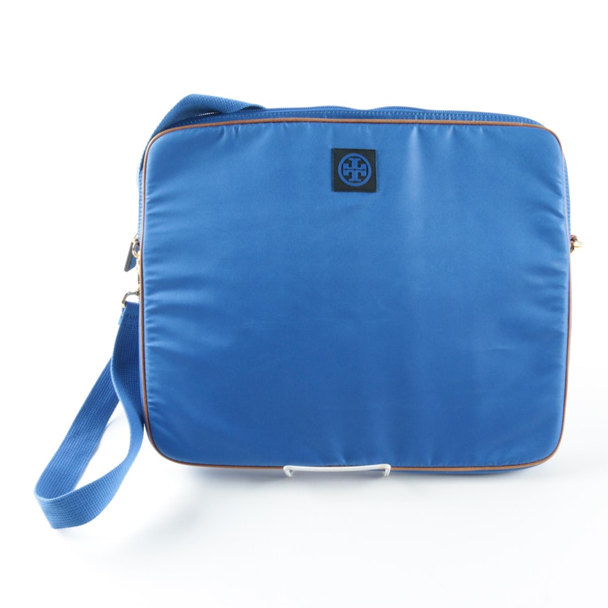 Tory Burch Blue Laptop Bag