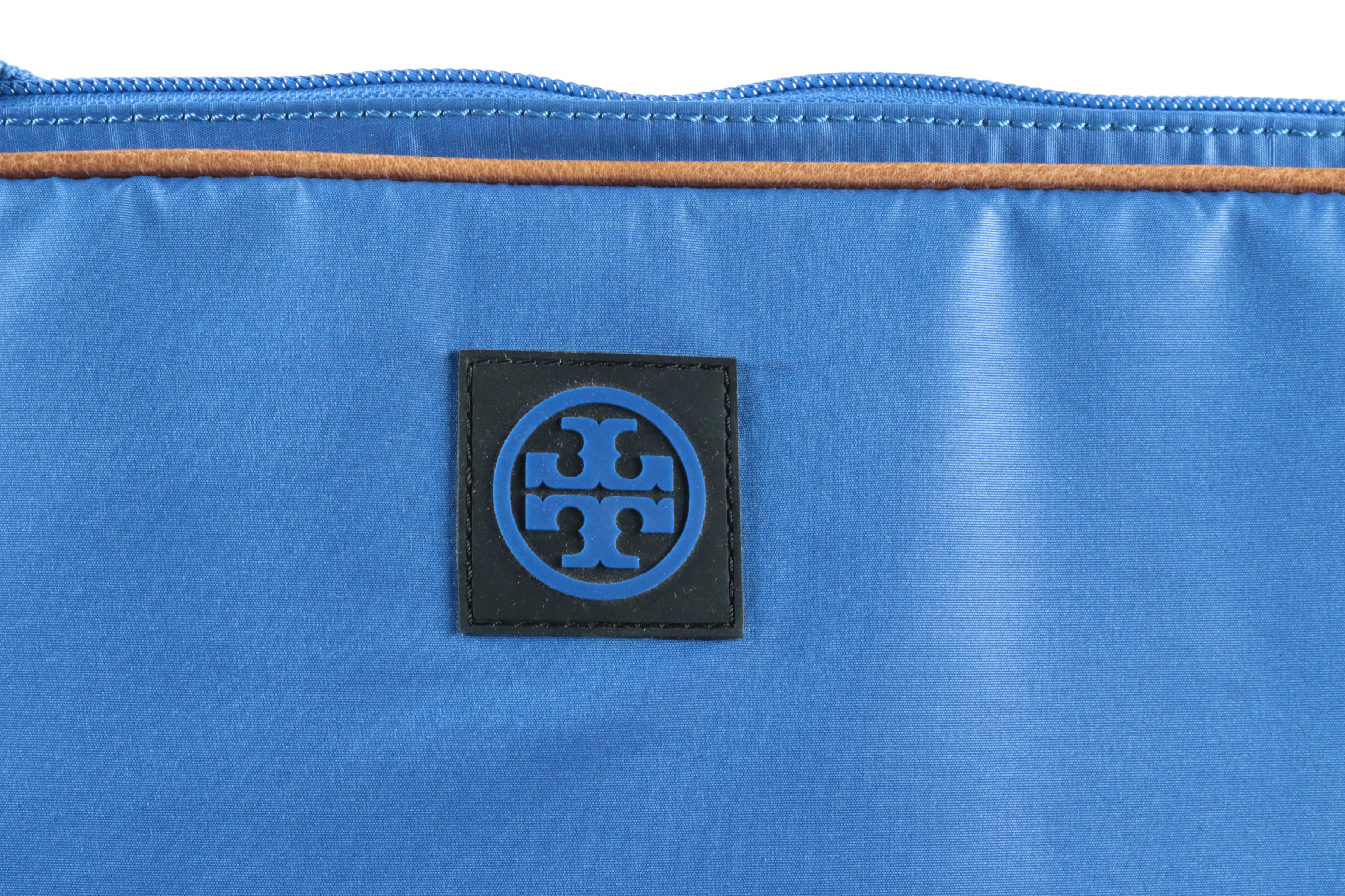 Tory Burch Blue Laptop Bag