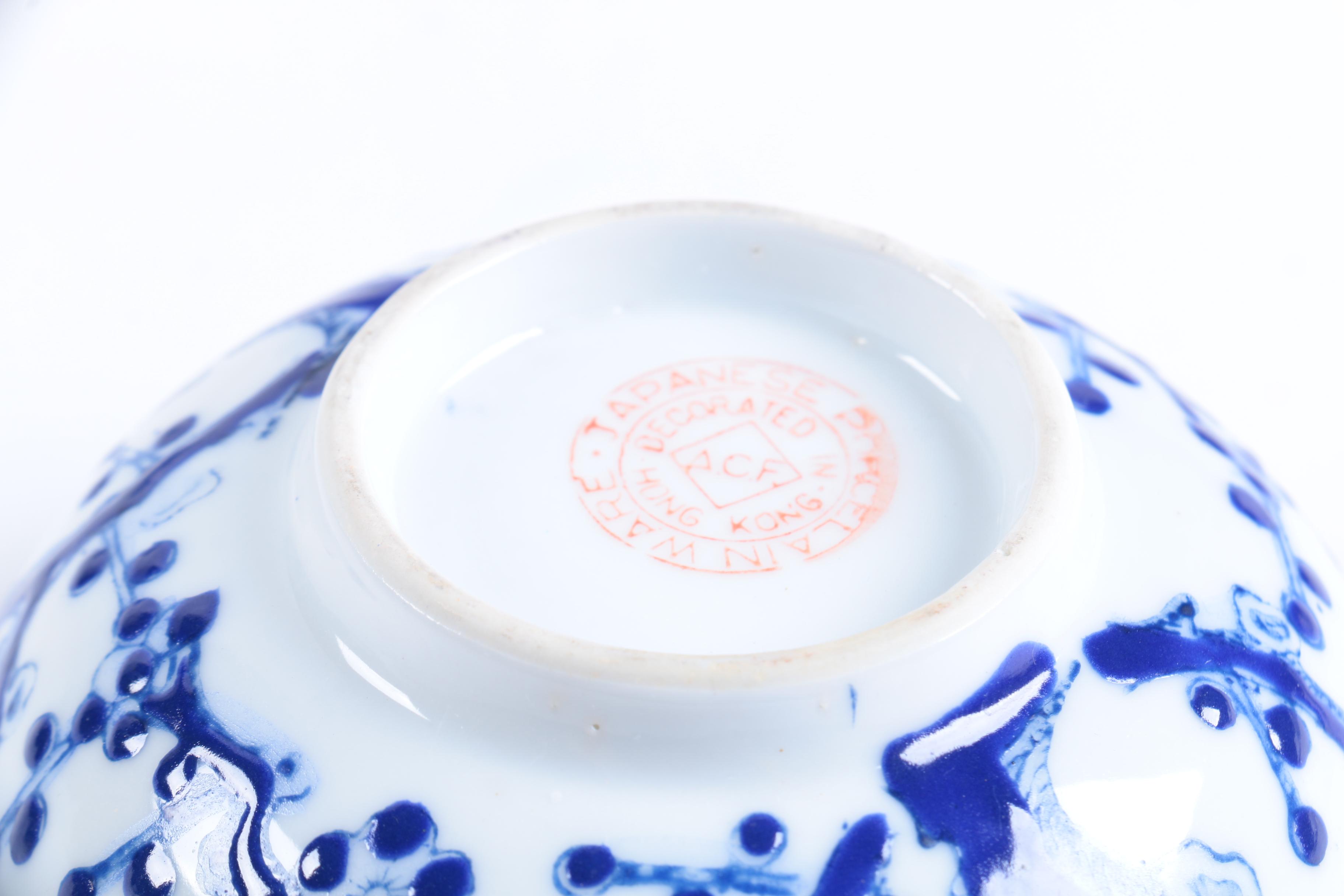 Chinese and Japanese Porcelain Bowls and Ginger Jars