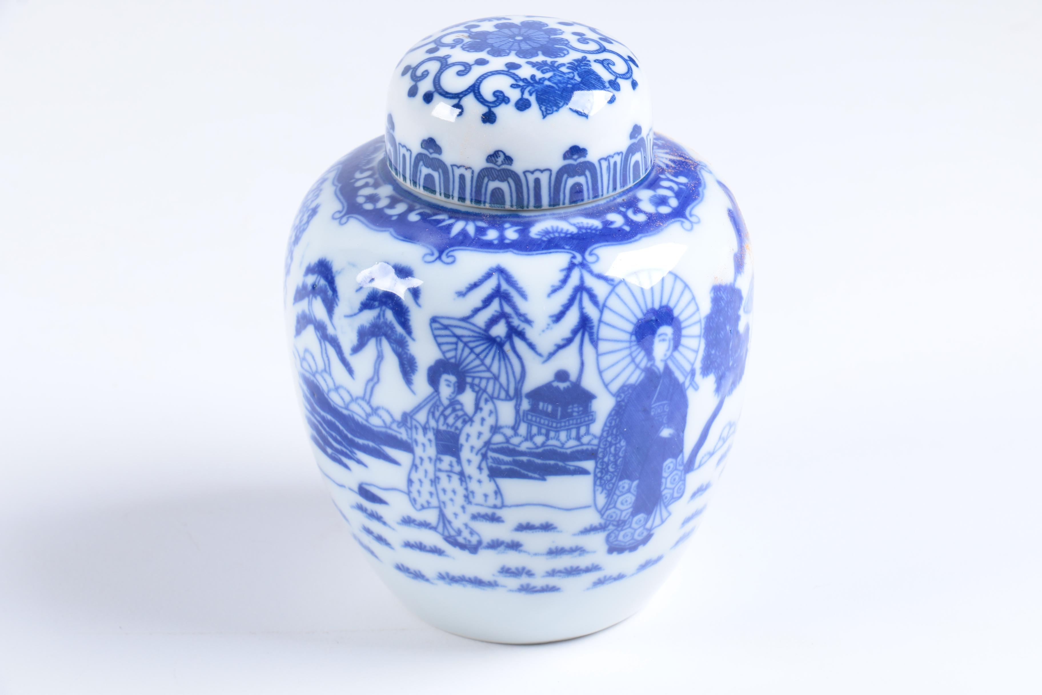 Chinese and Japanese Porcelain Bowls and Ginger Jars