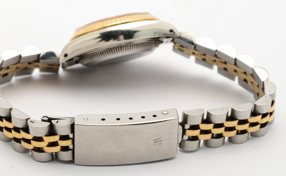 Rolex Oyster 18K Gold and Steel Perpetual Datejust Watch