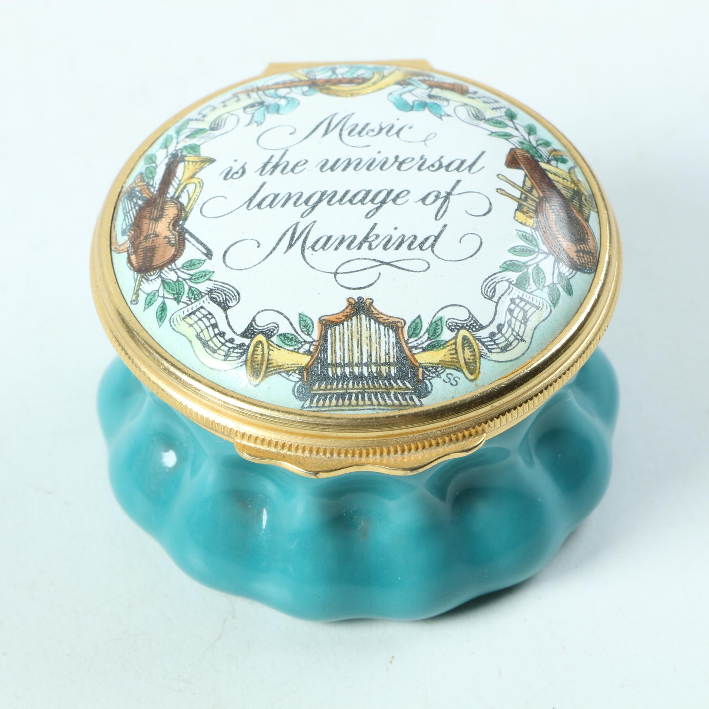Halcyon Days Enamel Trinket Boxes