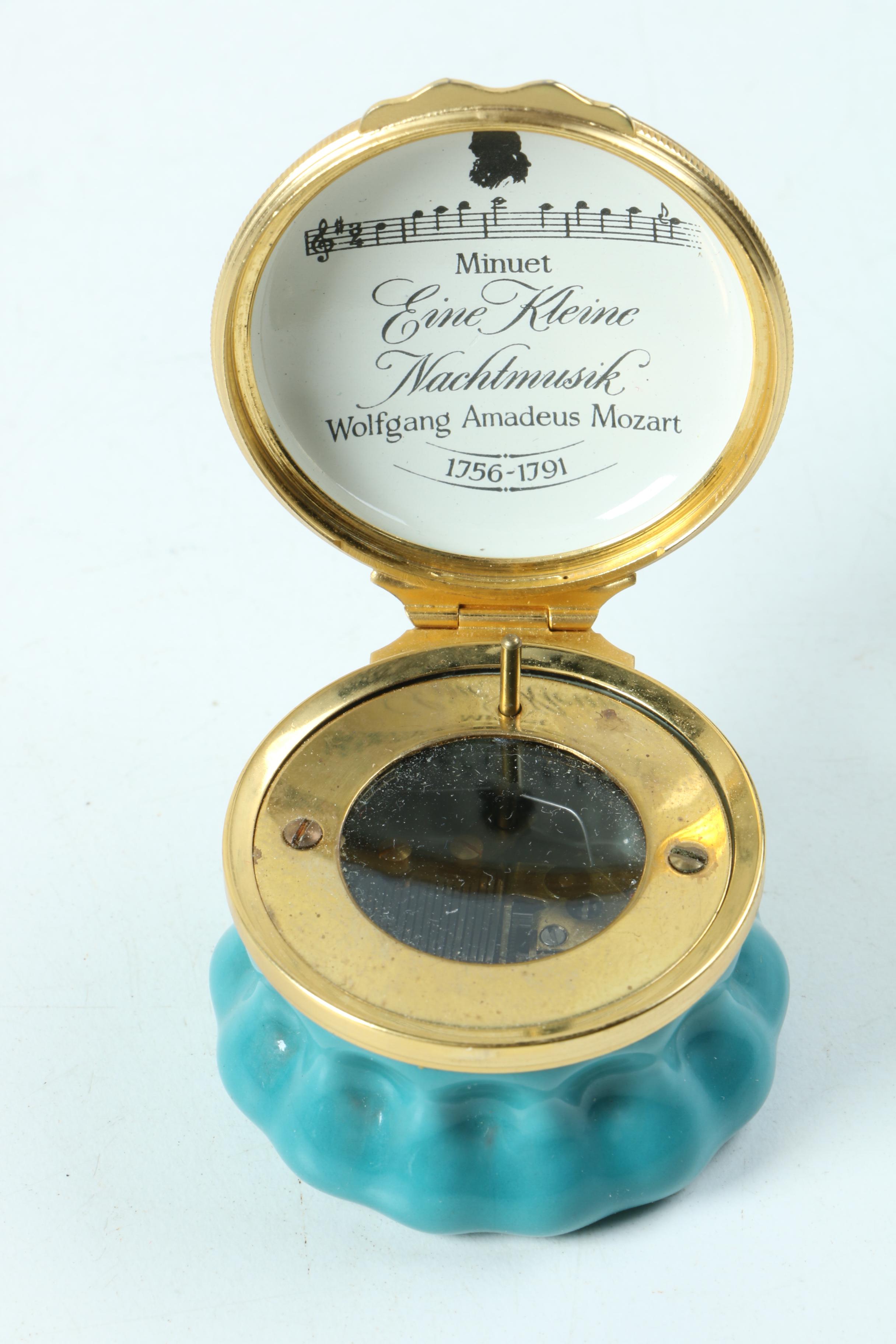 Halcyon Days Enamel Trinket Boxes