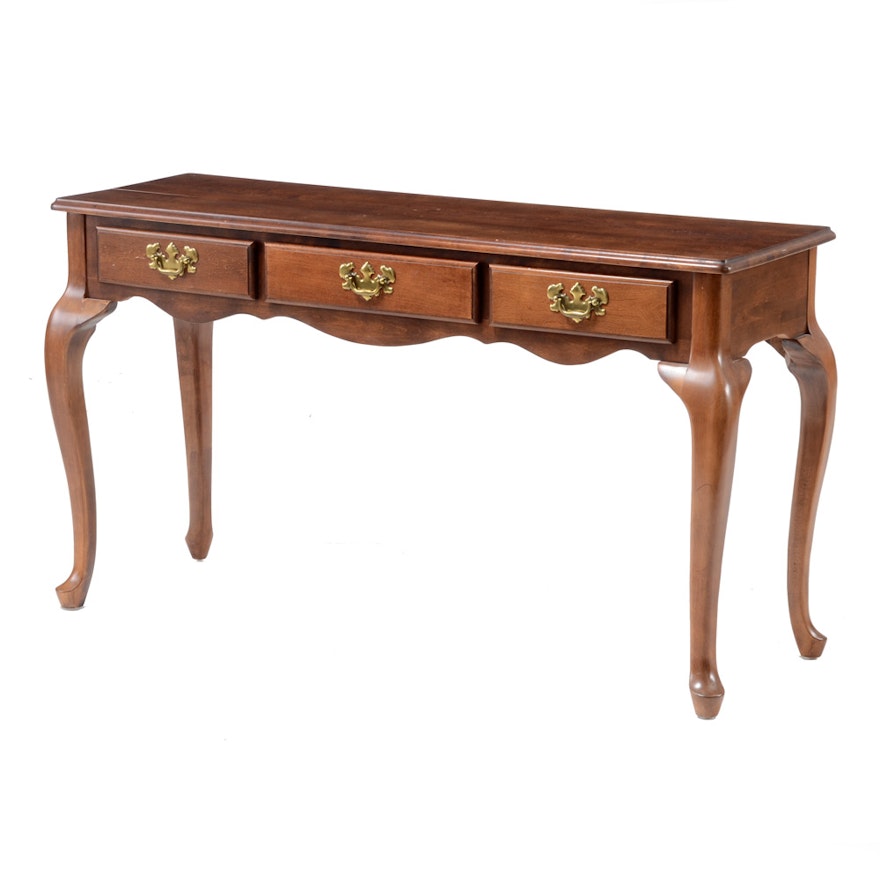 Queen Anne Style Sofa Table by Universal Furniture