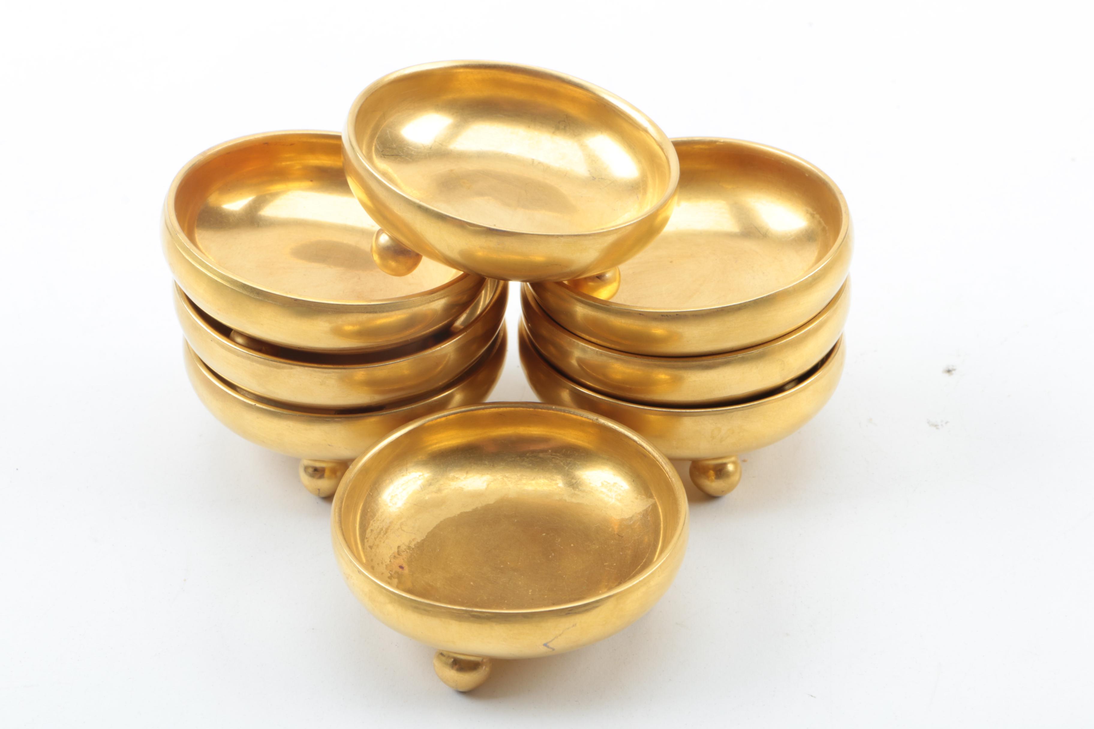 Pickard "Rose and Daisy" and Other Gold Encrusted Tableware