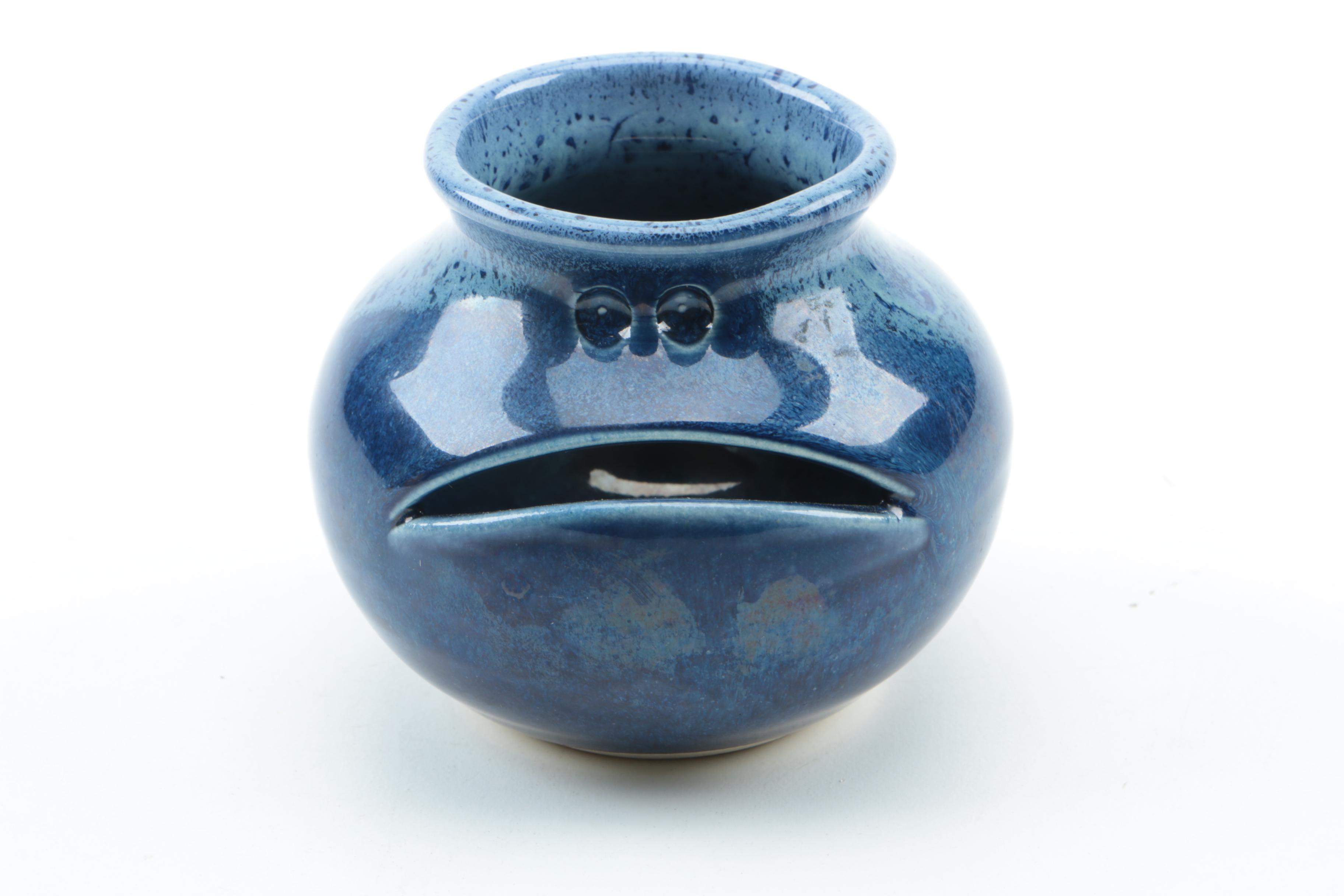 Nicodemus Yellow Glazed Pottery Pitcher and More