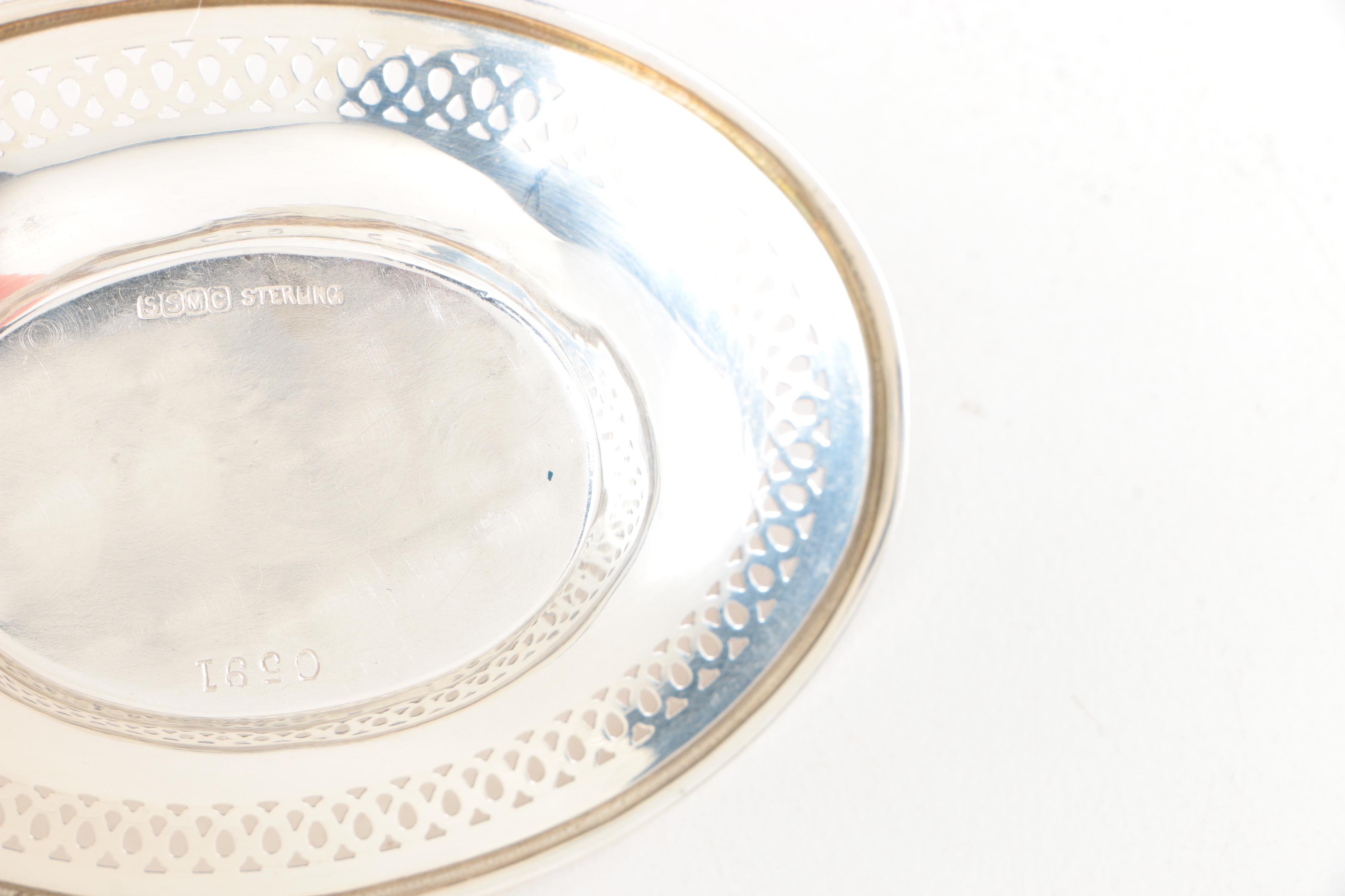 Saart Brothers Sterling Silver Nut Dishes, Salt Spoons and More