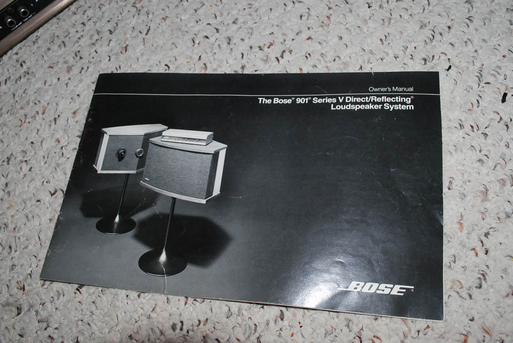 Vintage Bose 901 Series V Direct/Reflecting Loudspeaker System