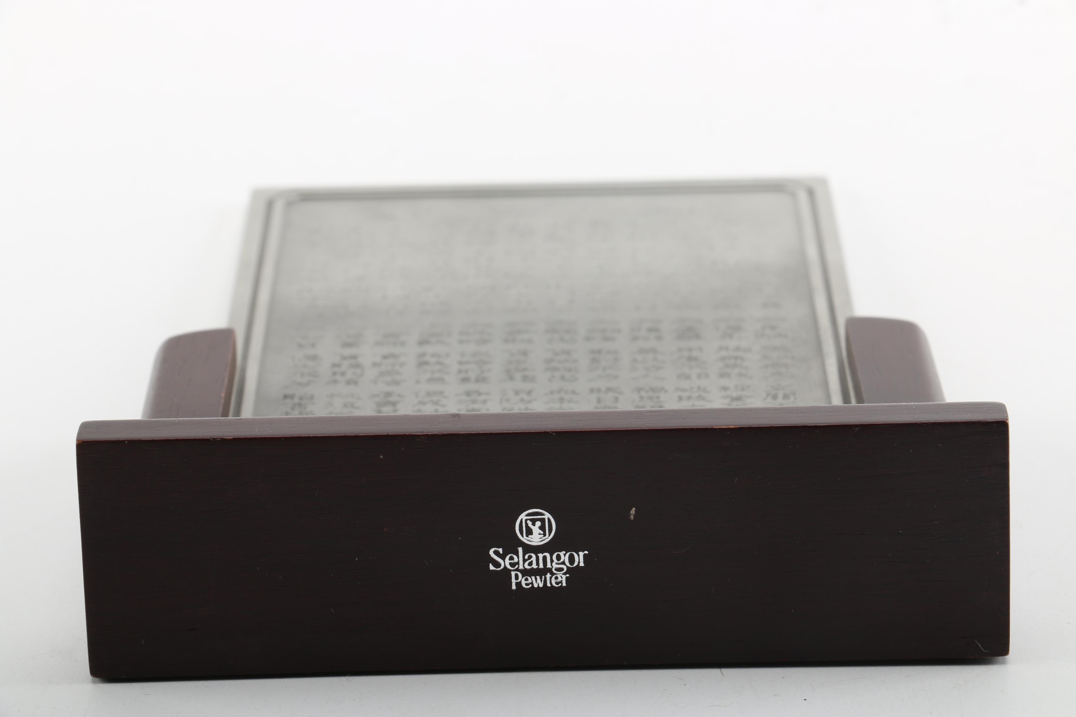 Royal Selangor Guan Gong Pewter Plaque