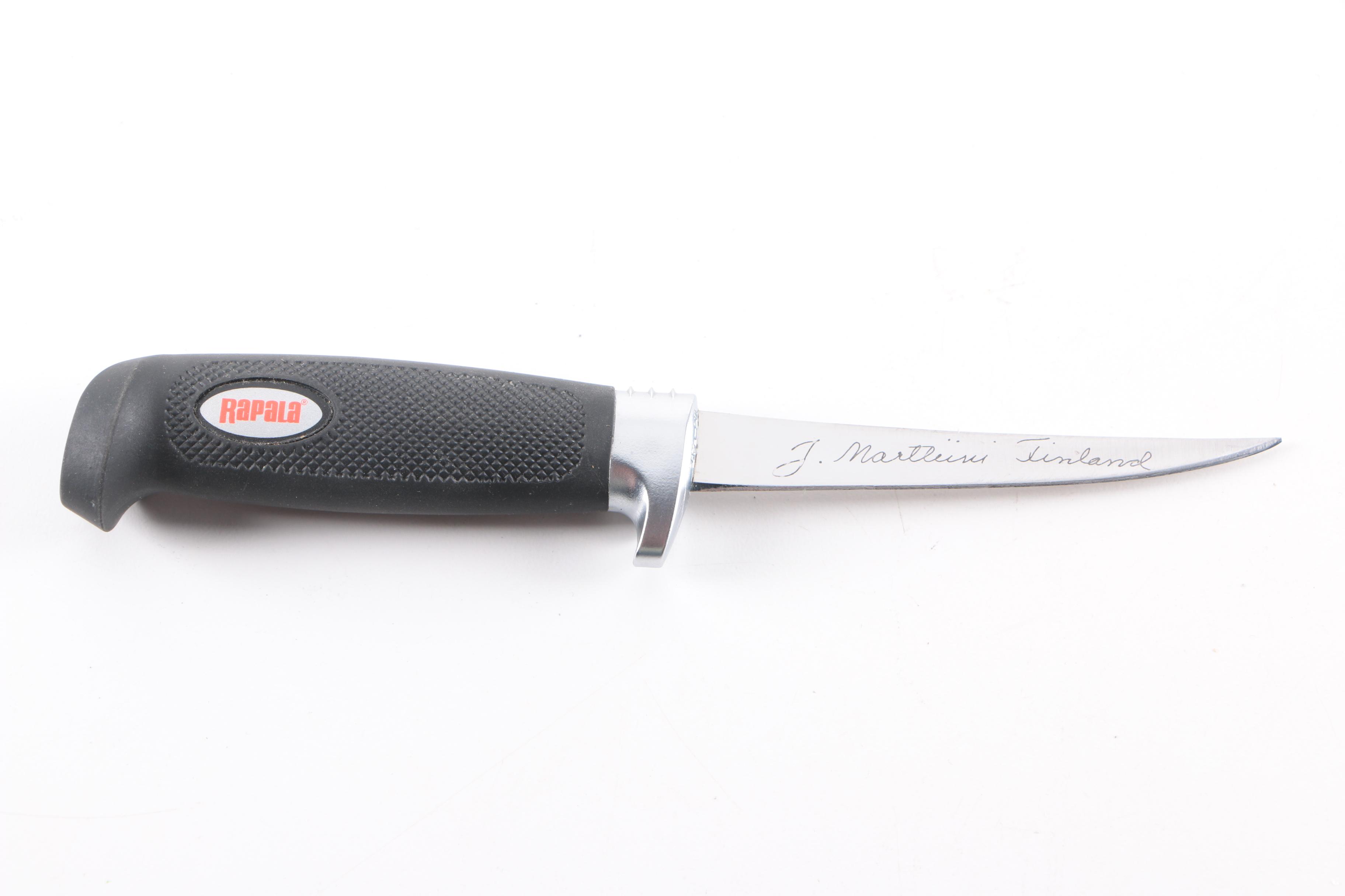 Buck 105 Hunting and Rapala J. Marttiini Finnish Filet Knives