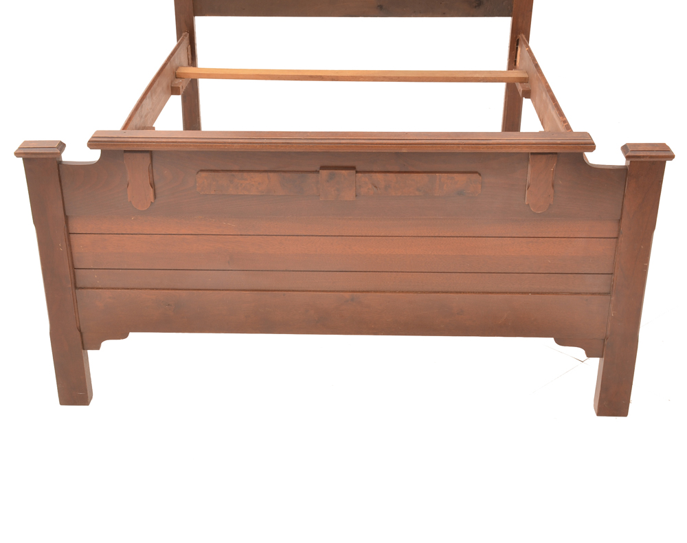 Vintage Eastlake Style Twin Bed