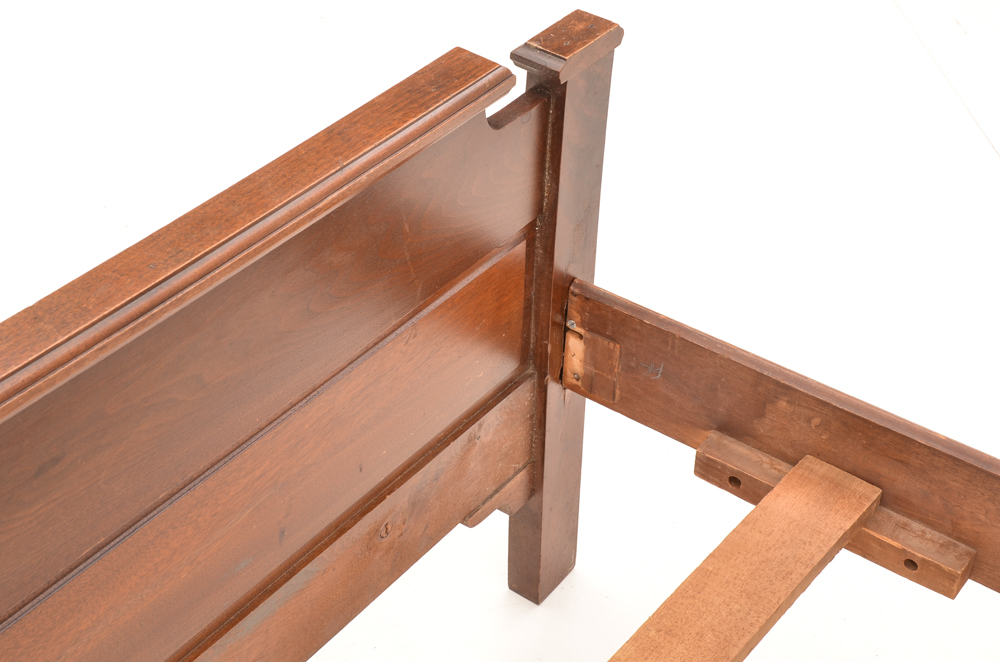 Vintage Eastlake Style Twin Bed