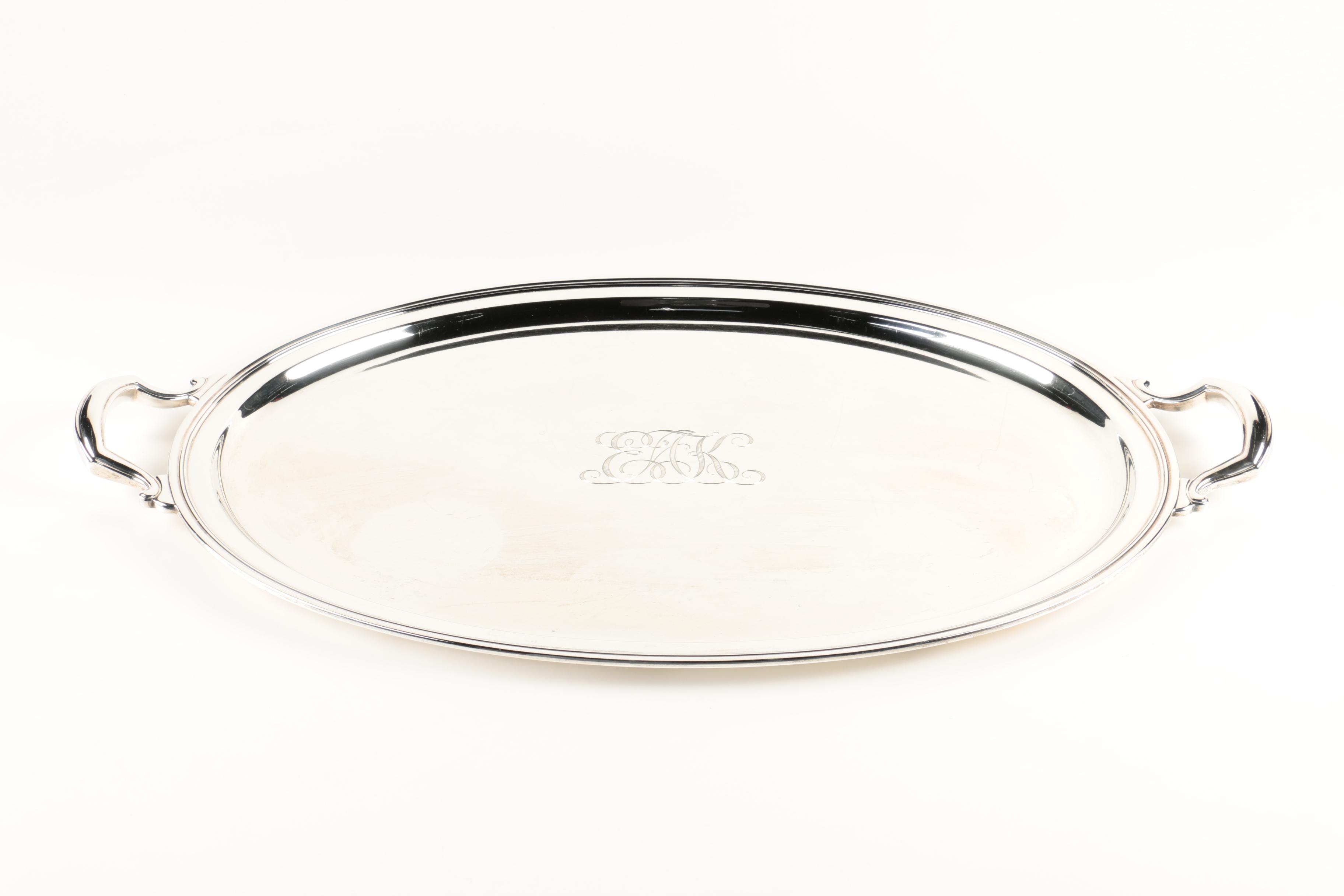 Vintage Tiffany & Co Sterling Silver Tray