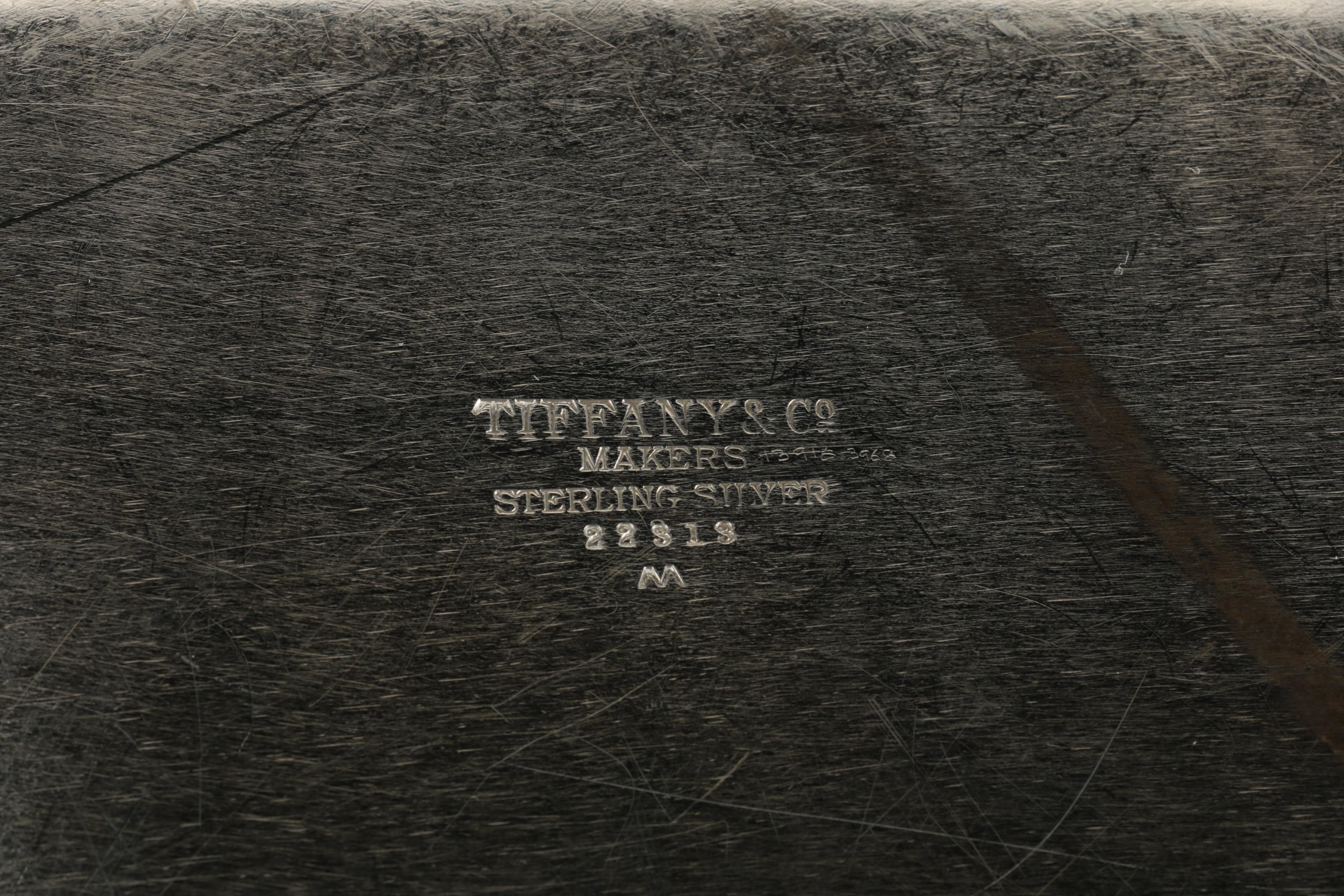 Vintage Tiffany & Co Sterling Silver Tray