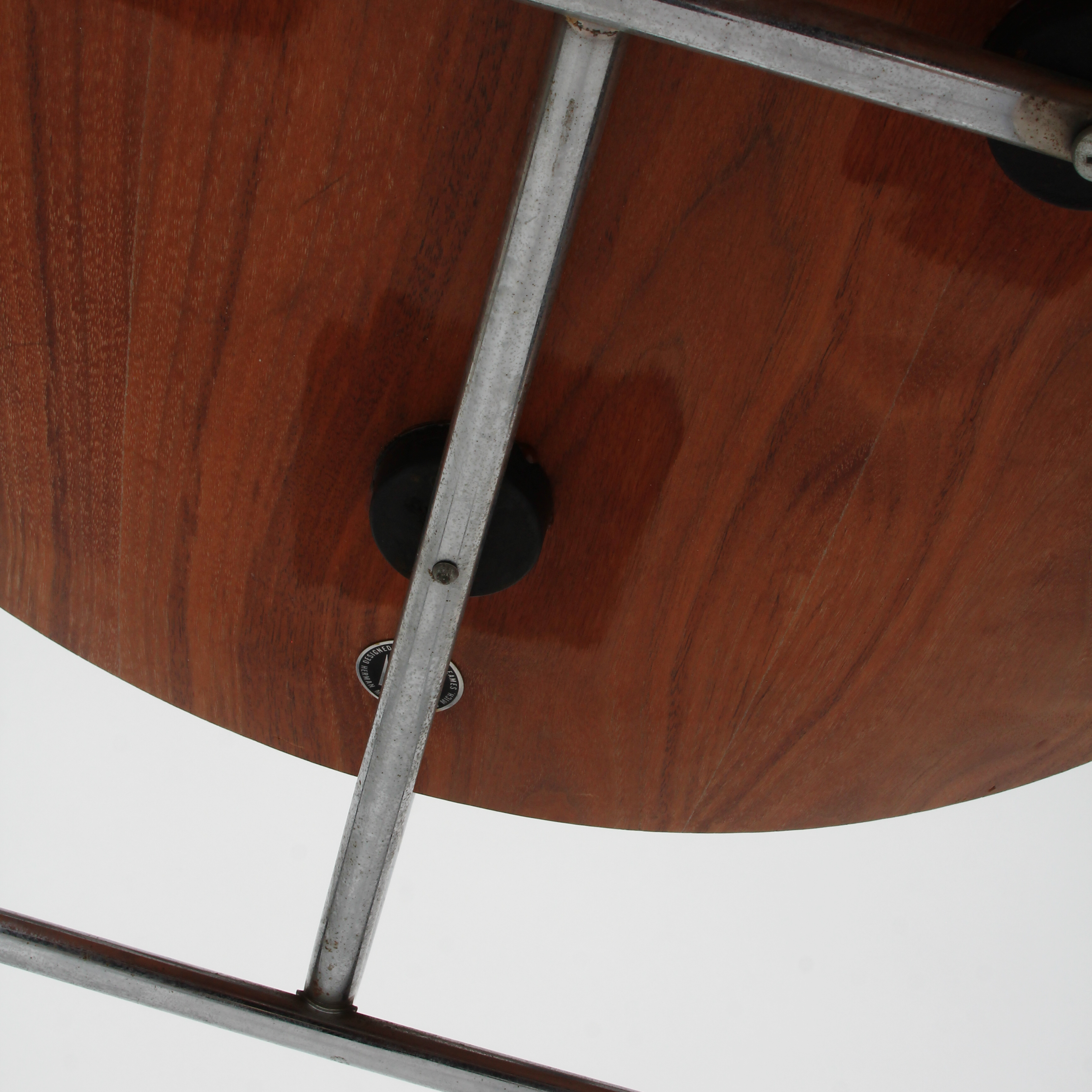 Vintage Mid Century Modern Eames DCM Side Chair by Herman Miller